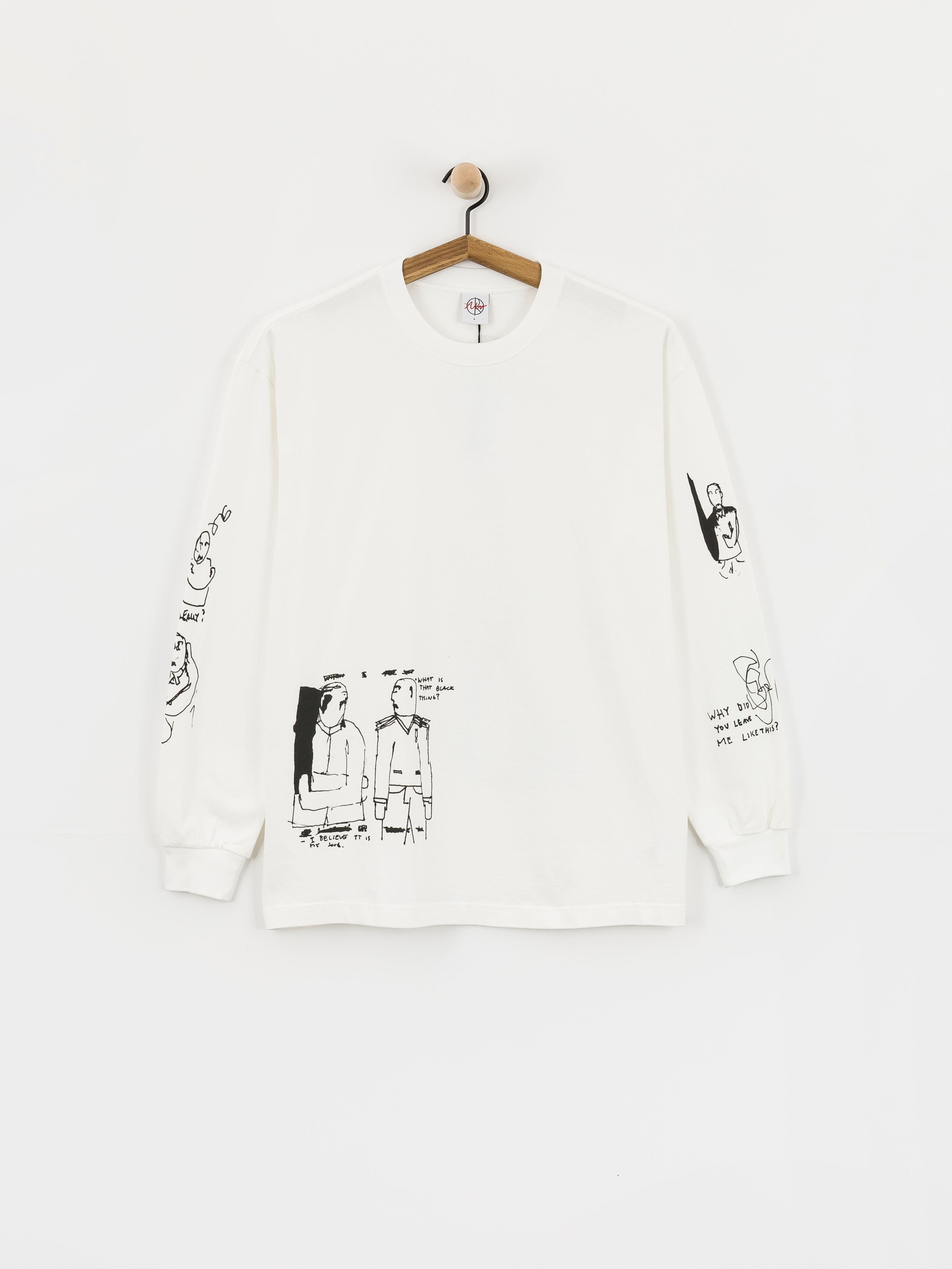 Longsleeve Polar Skate The End (white)