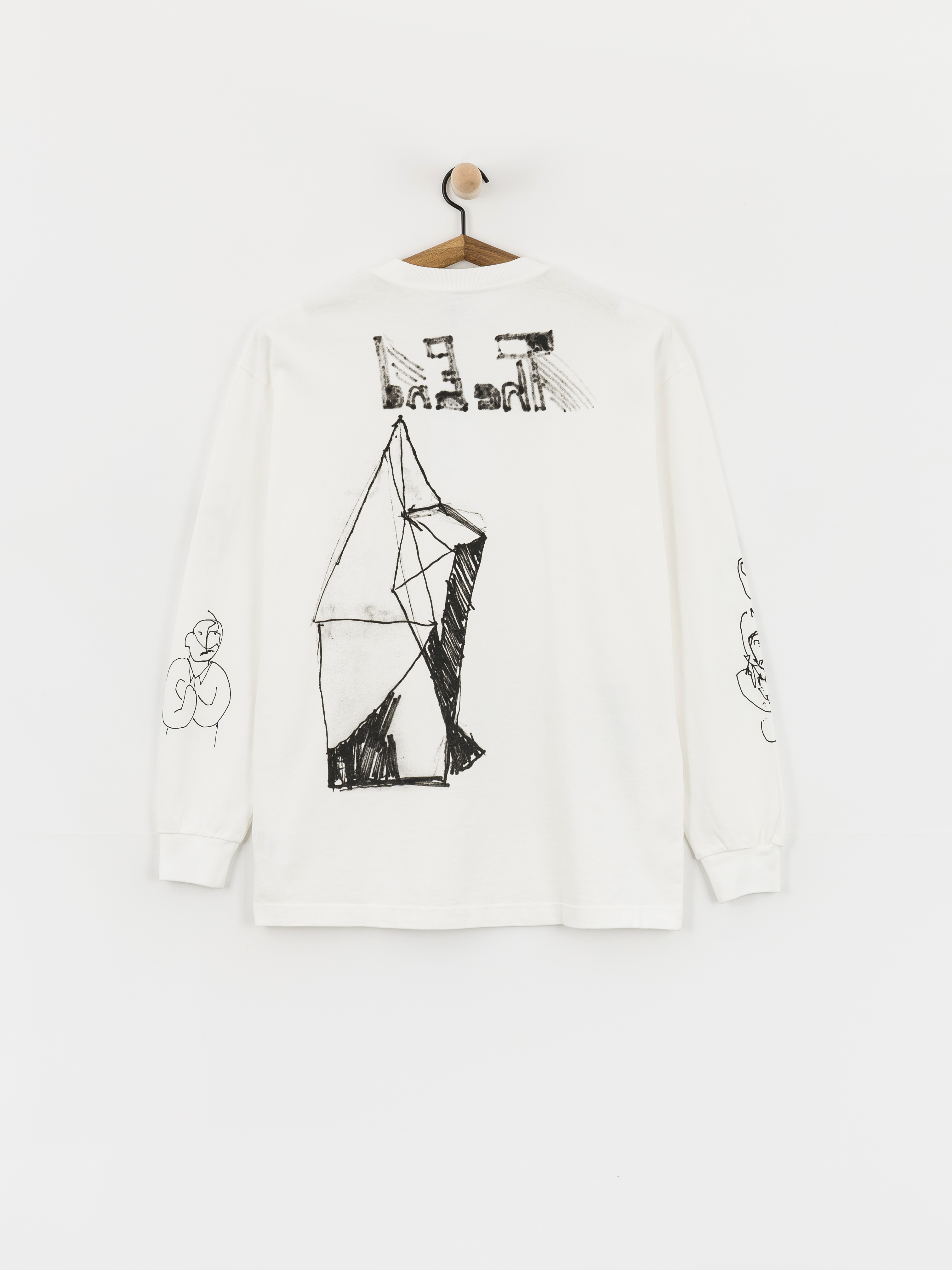 Longsleeve Polar Skate The End (white)