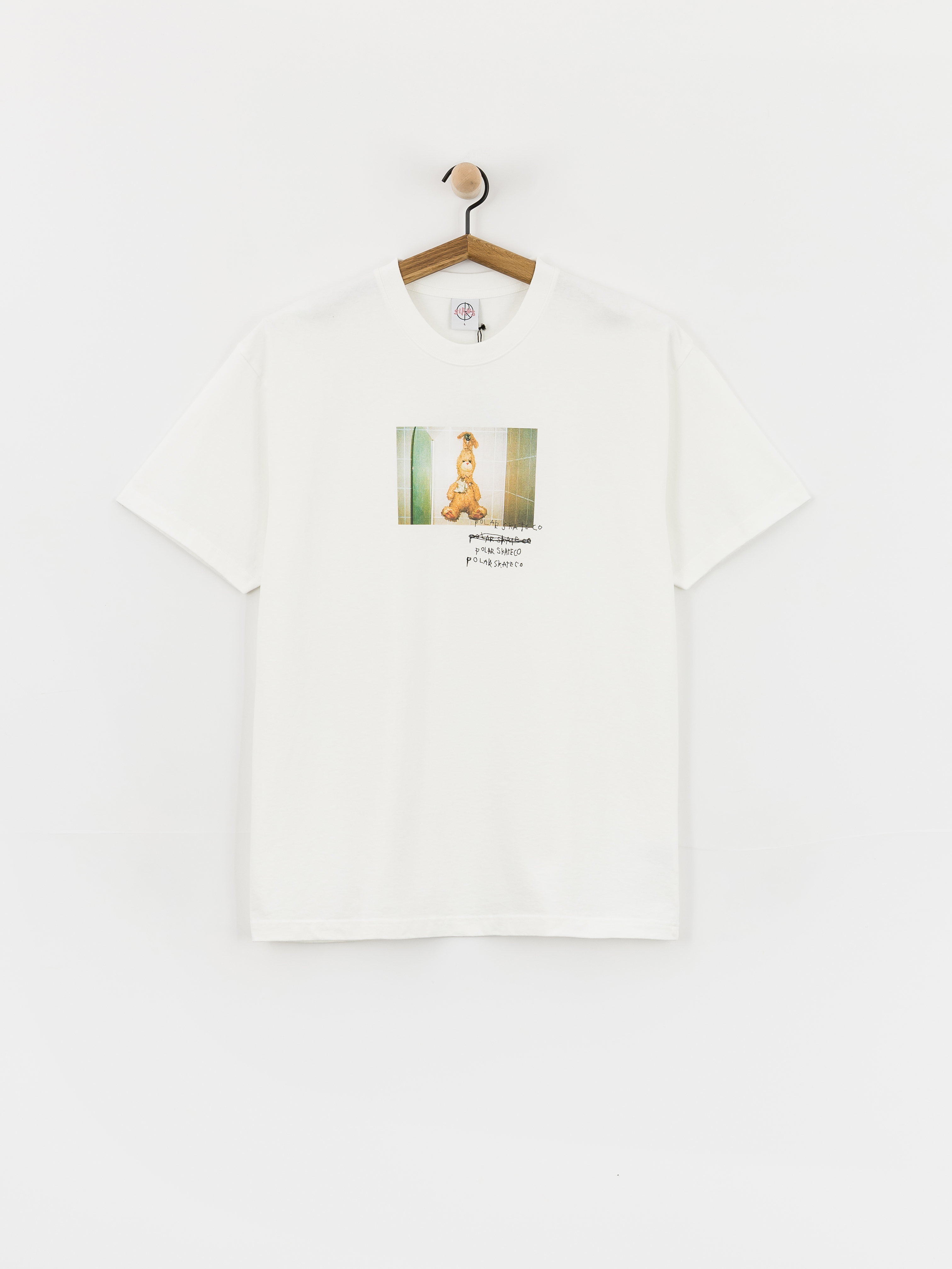 T-shirt Polar Skate Bunny 2 (white)