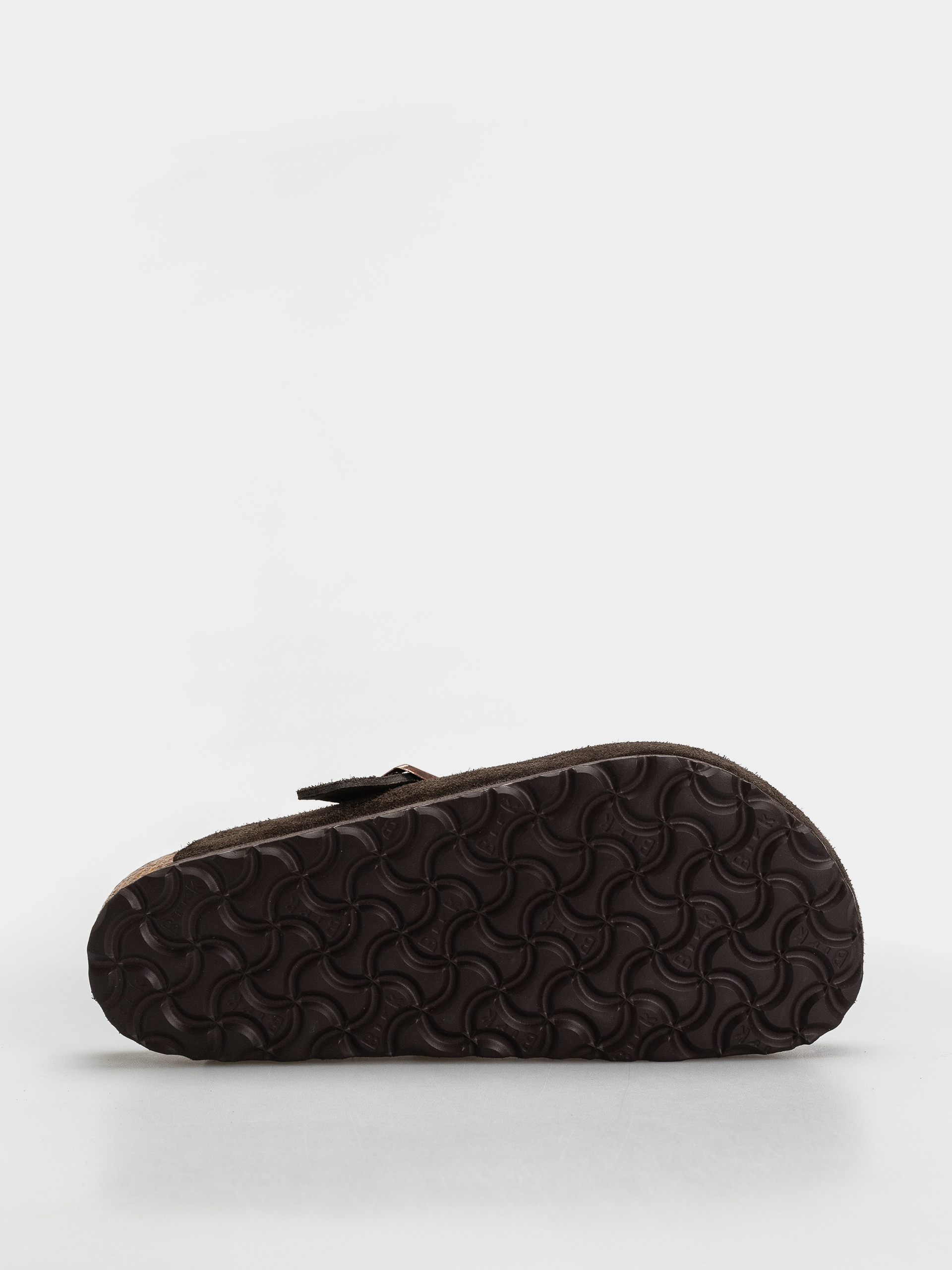 Klapki Birkenstock Boston Suede Leather Regular (mocca)