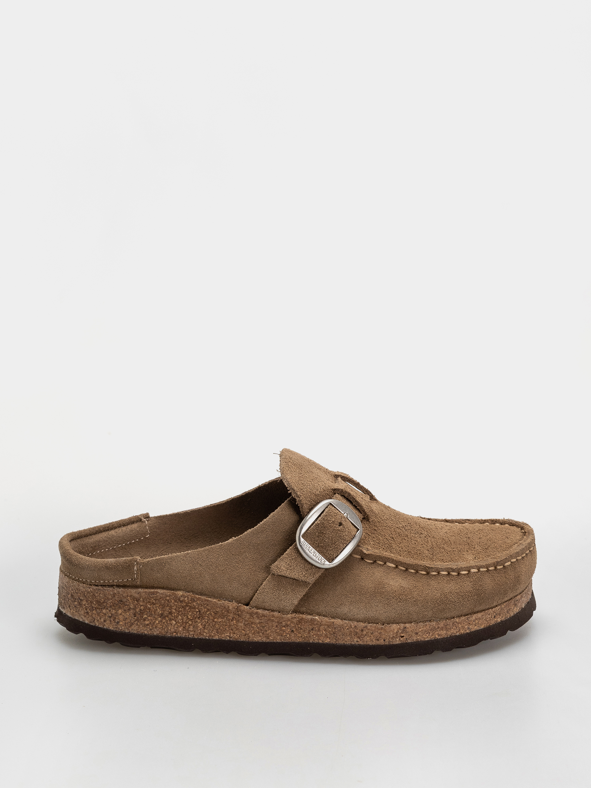 Klapki Birkenstock Buckley Suede Leather Narrow Wmn