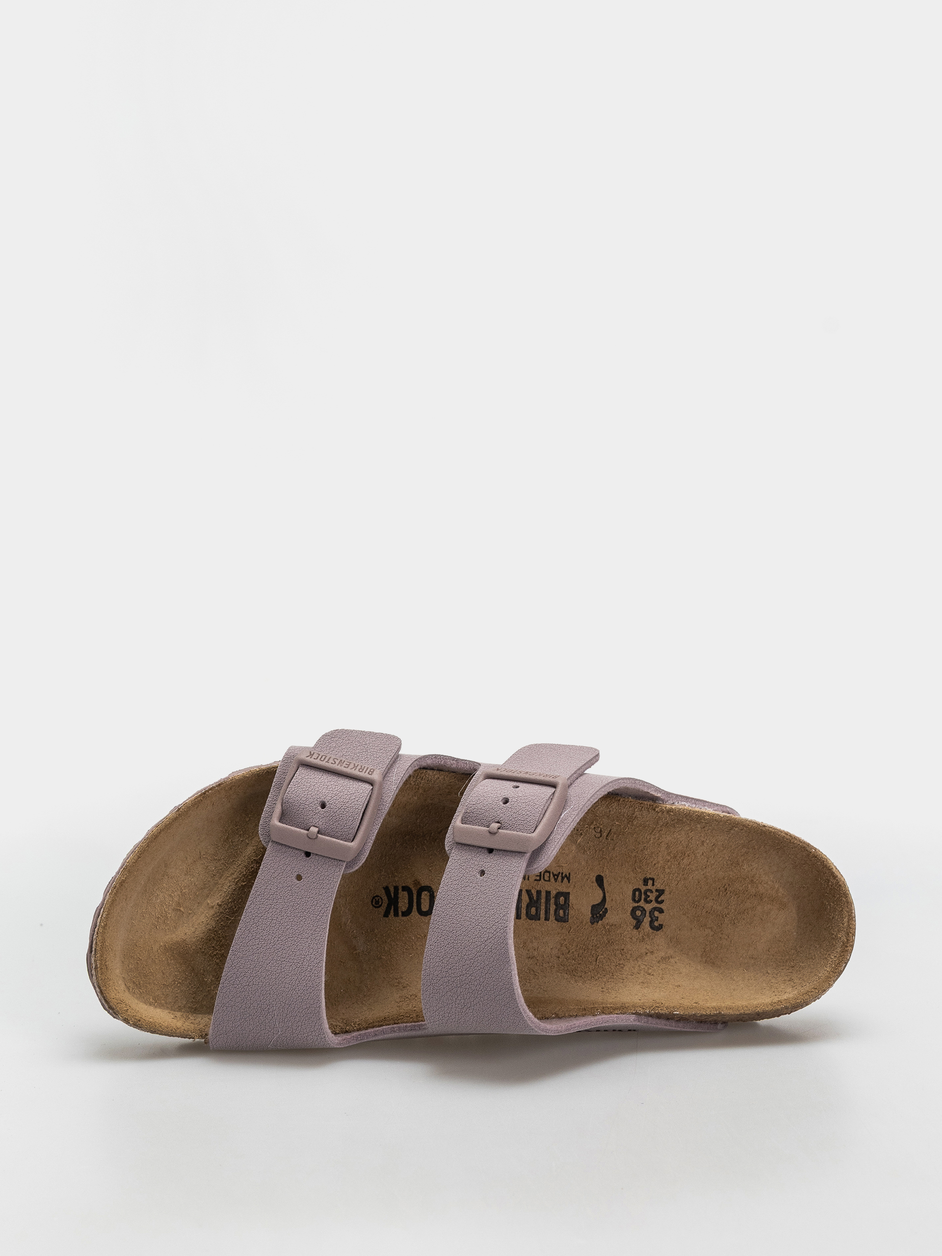 Klapki Birkenstock Arizona Birkibuc Narrow (faded purple)