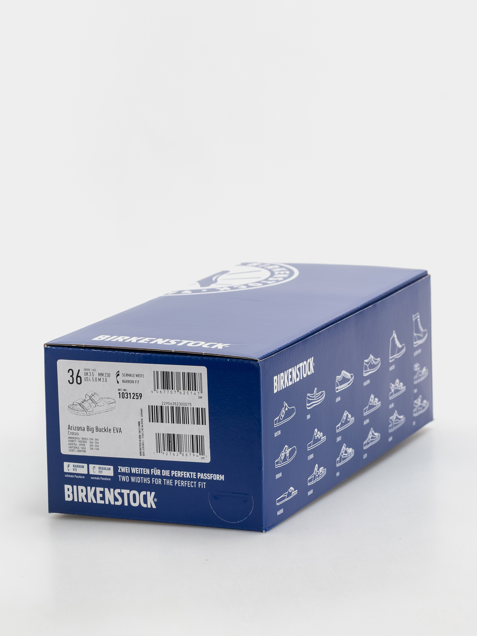 Klapki Birkenstock Arizona Big Buckle EVA Narrow Wmn (crocus)