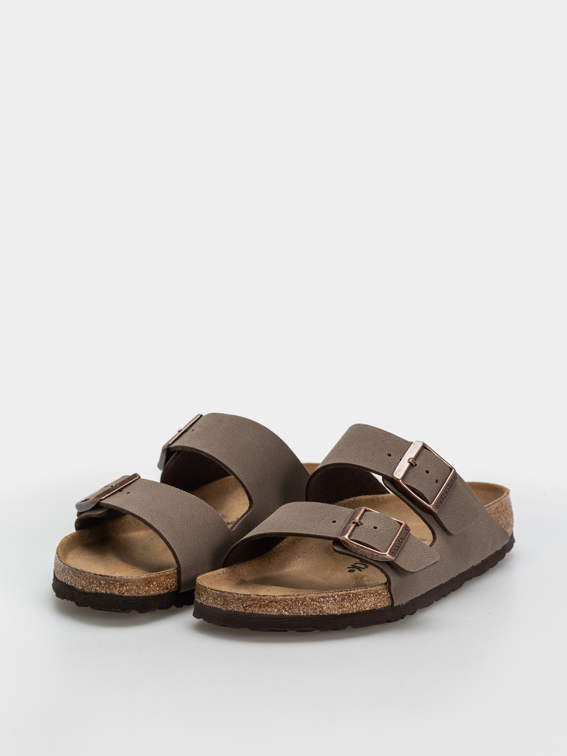 Klapki Birkenstock Arizona Birkibuc Regular (mocca)