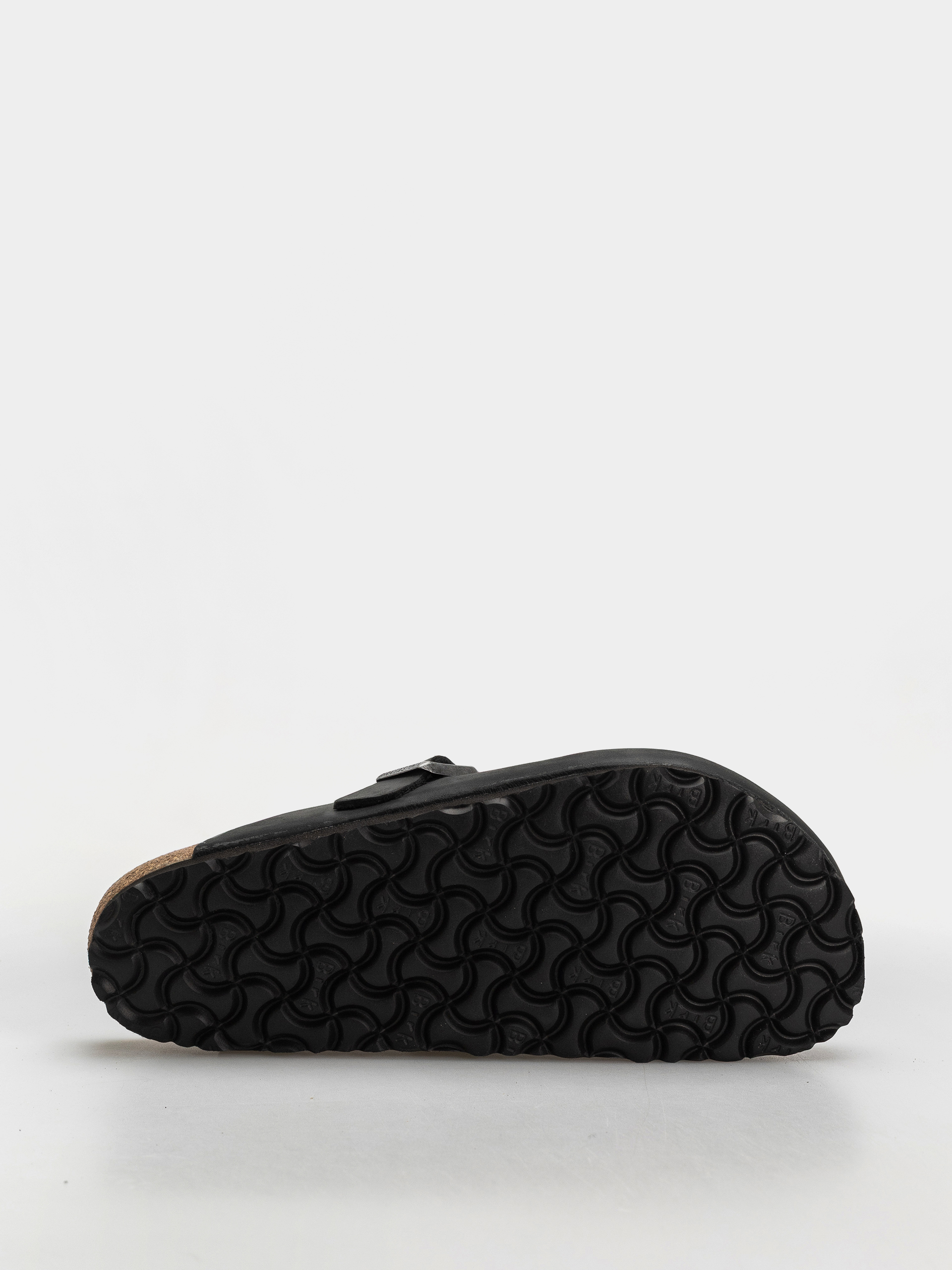 Klapki Birkenstock Boston Oiled Leather Regular (black)