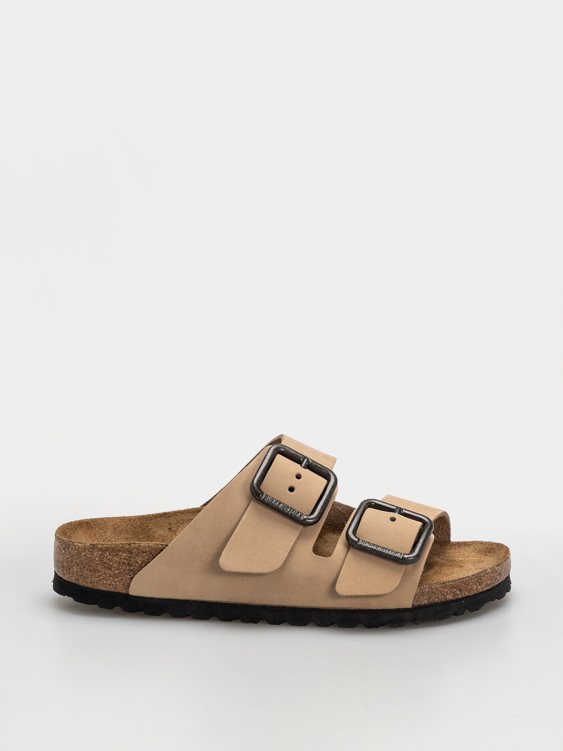 Klapki Birkenstock Arizona Wire Buckle Nubuck Leather Narrow (sandcastle)