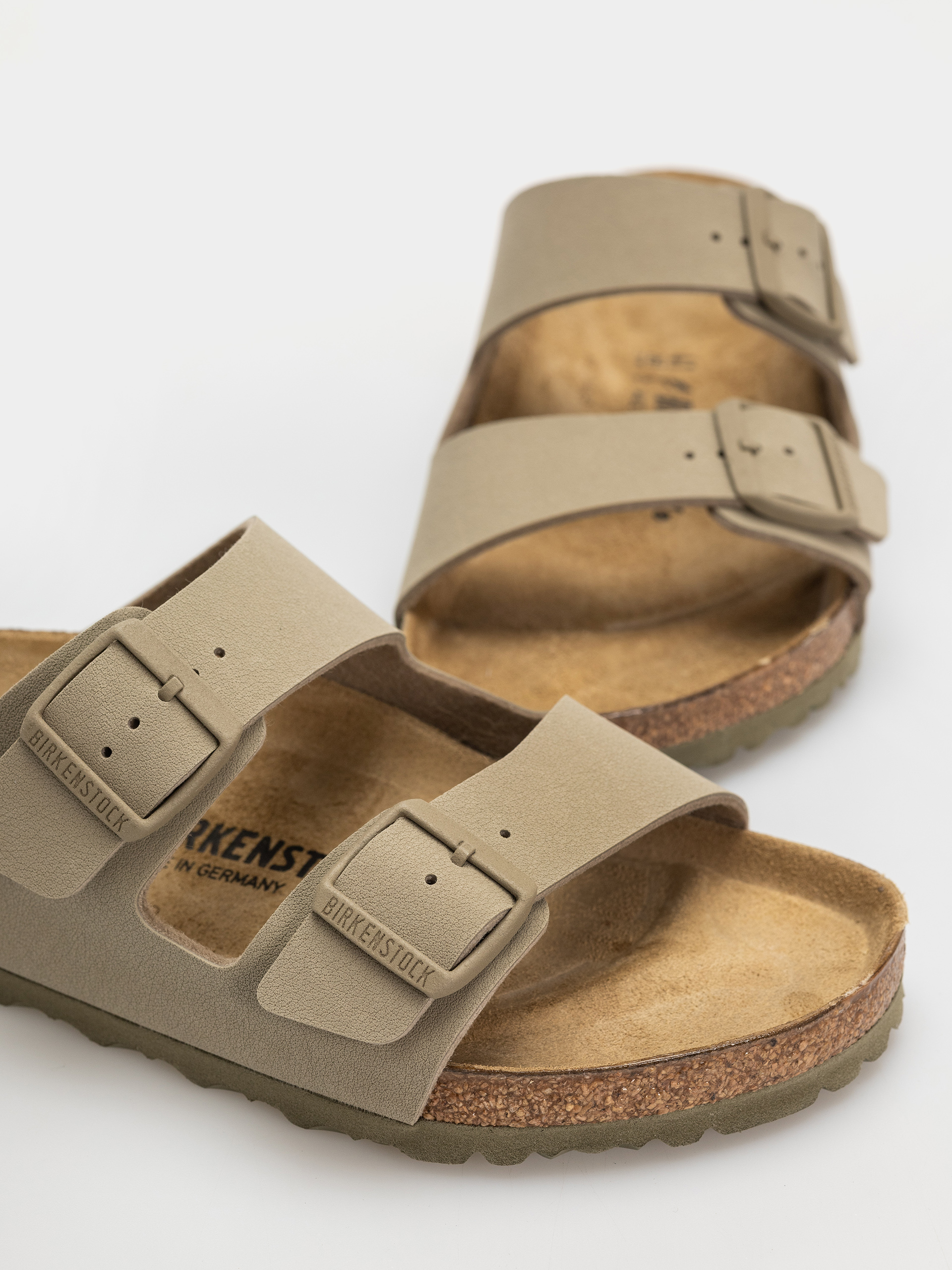 Klapki Birkenstock Arizona Birko Flor Regular (faded khaki)