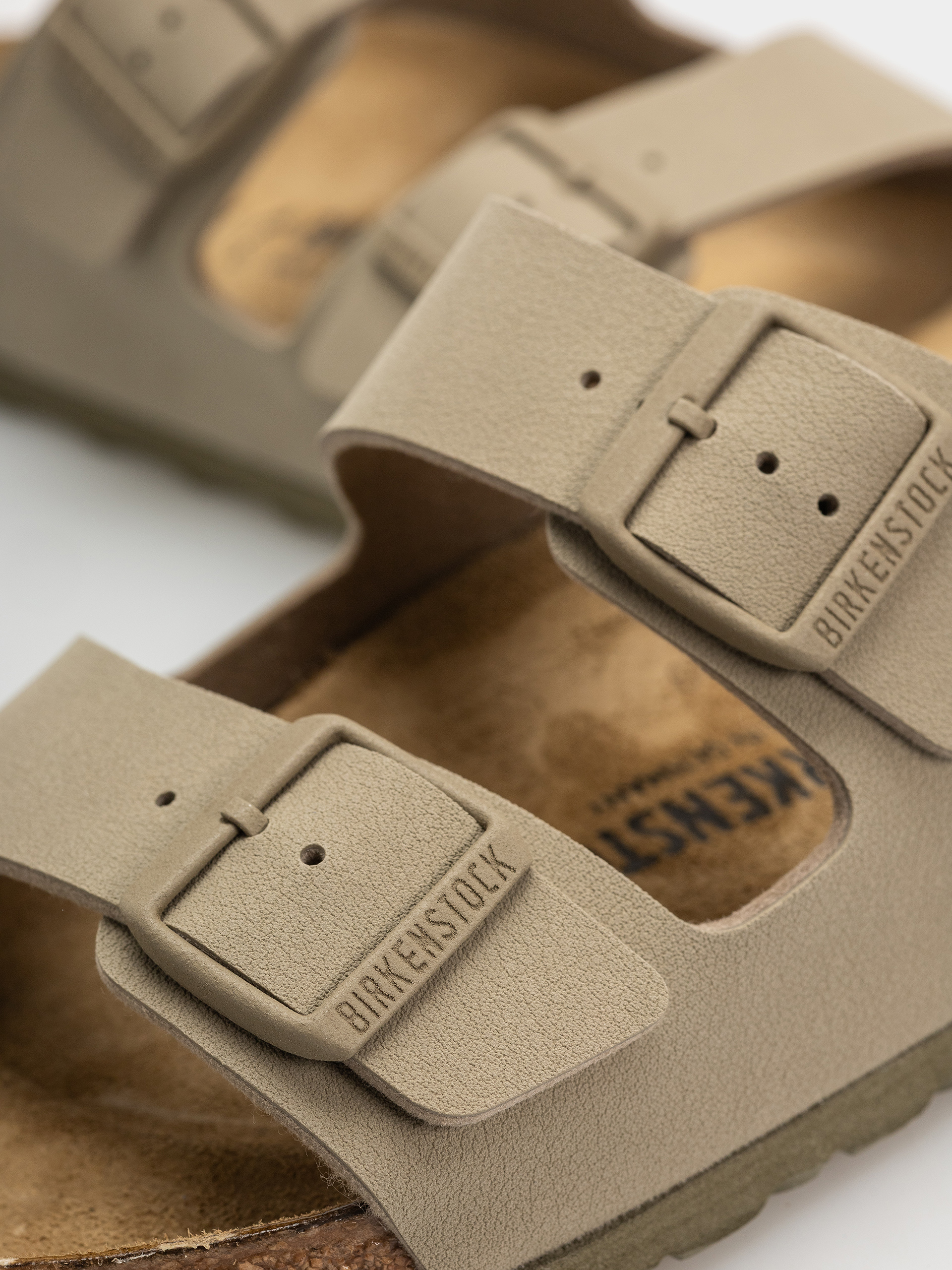 Klapki Birkenstock Arizona Birko Flor Regular (faded khaki)