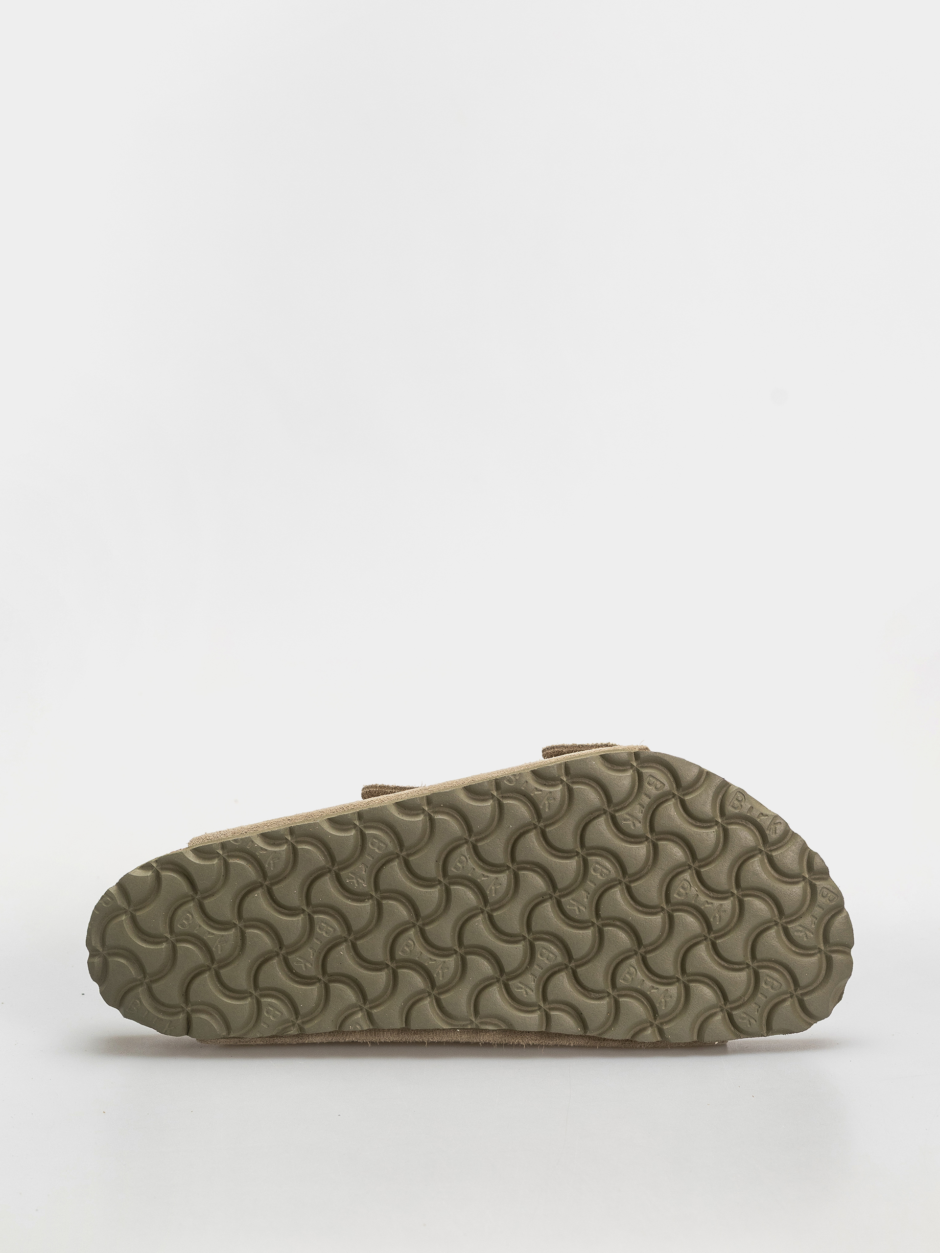 Klapki Birkenstock Arizona Suede Leather Regular (faded khaki)