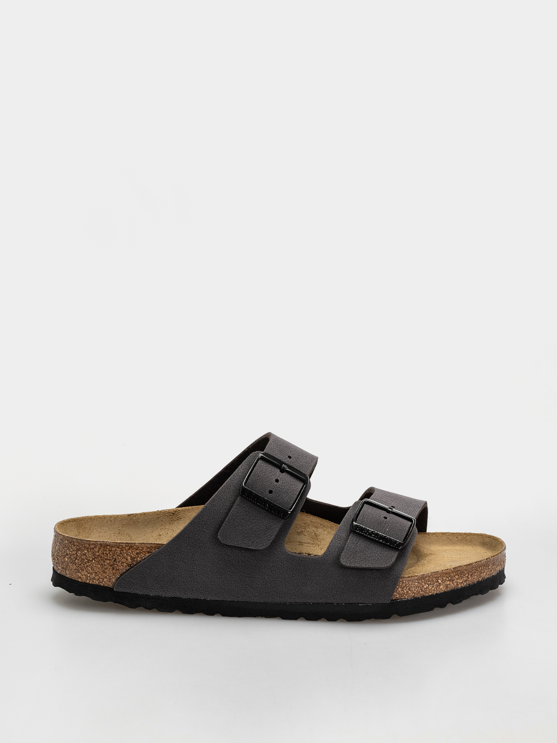 Klapki Birkenstock Arizona Birkibuc Regular (velvet gray/black)