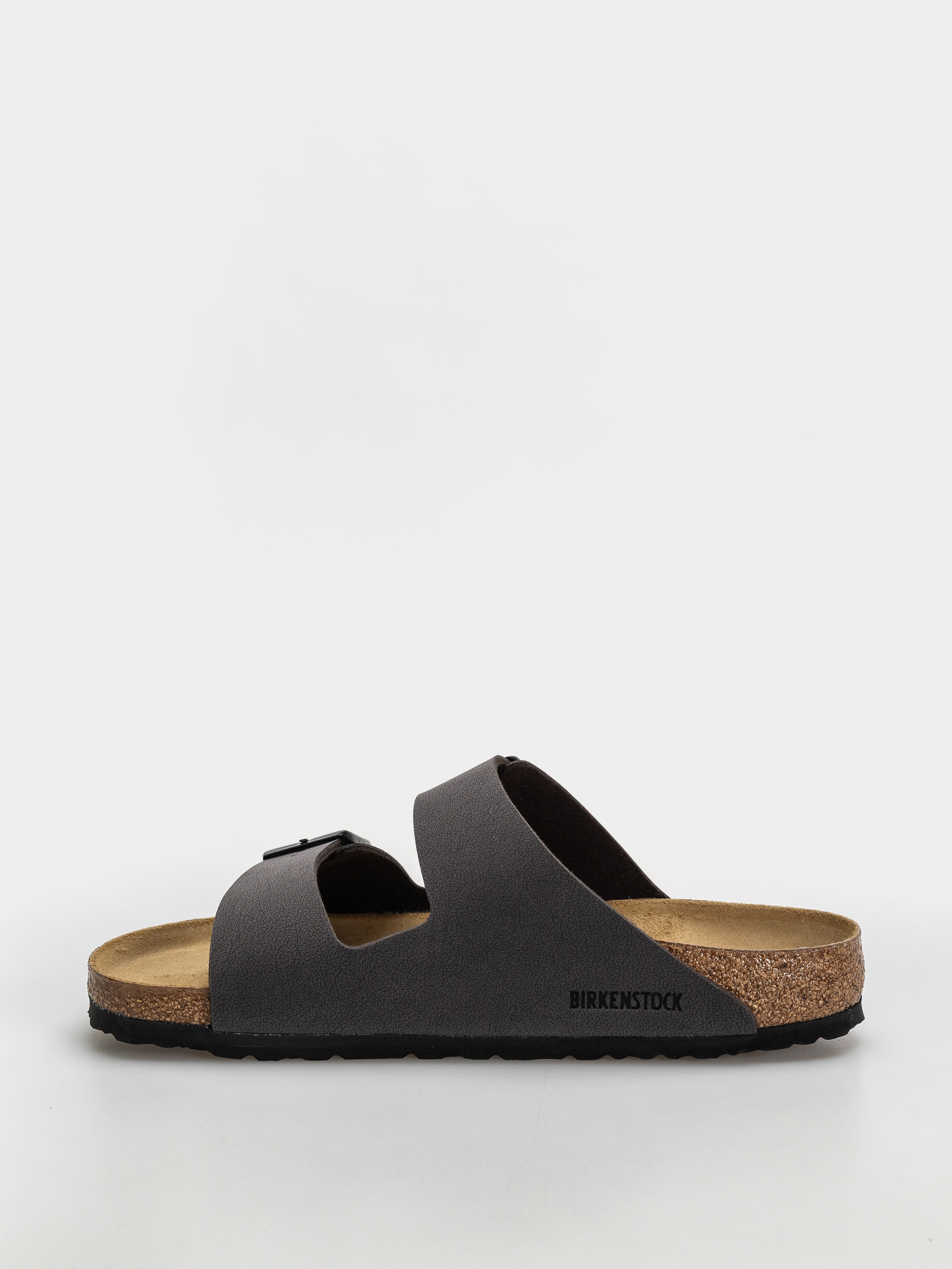 Klapki Birkenstock Arizona Birkibuc Regular (velvet gray/black)