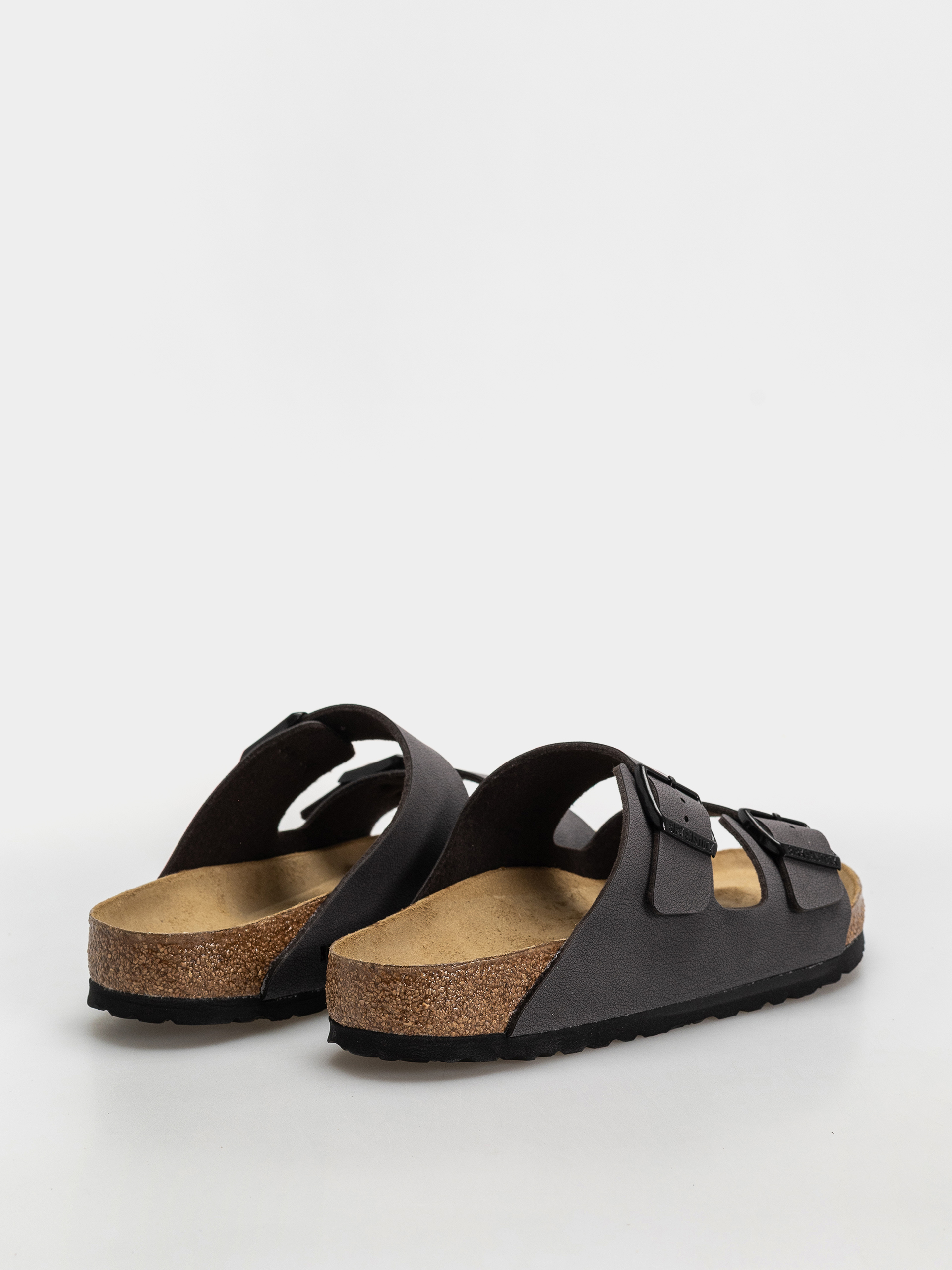 Klapki Birkenstock Arizona Birkibuc Regular (velvet gray/black)