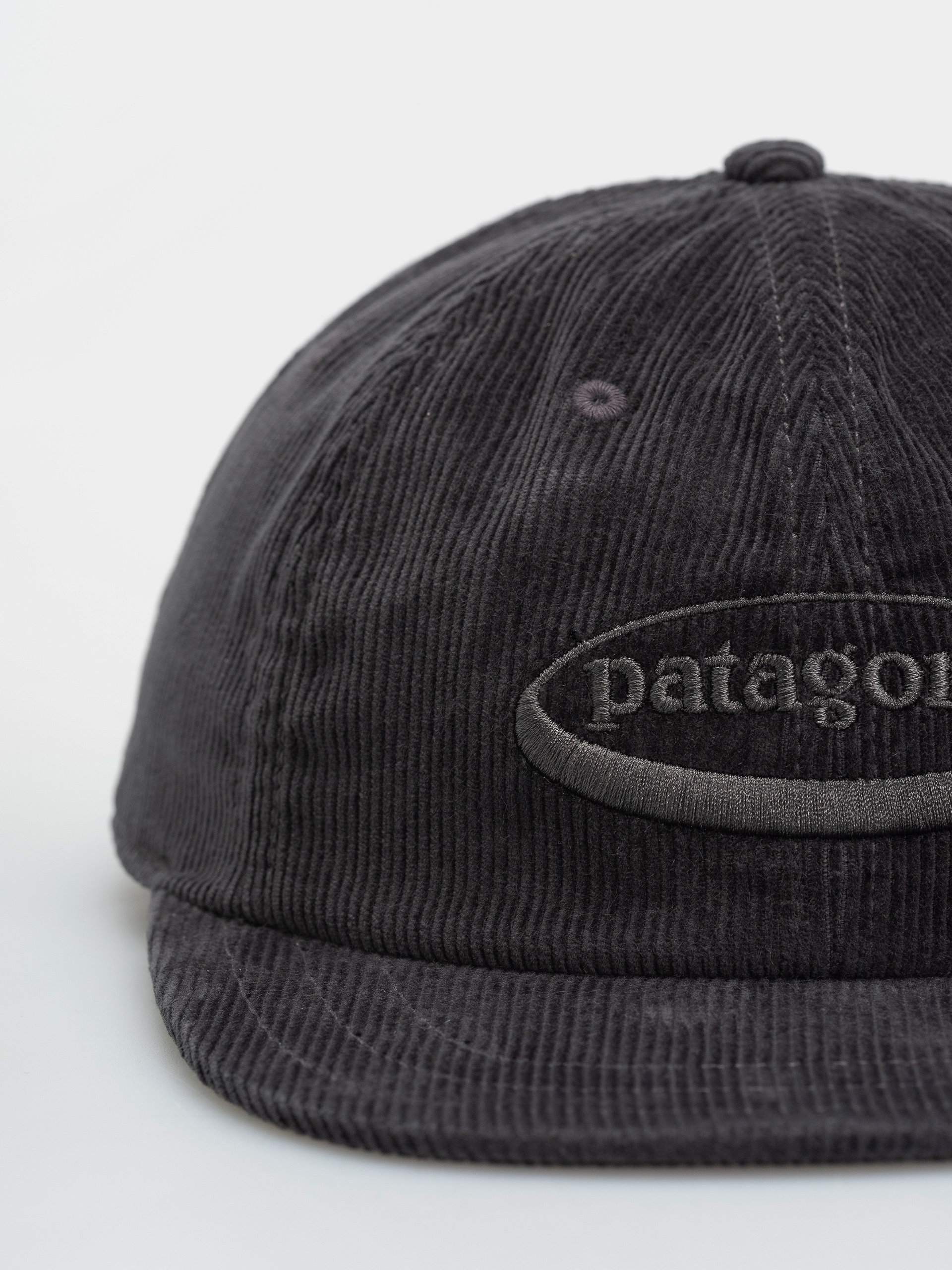 Czapka z daszkiem Patagonia Corduroy (95 oval logo/ink black)