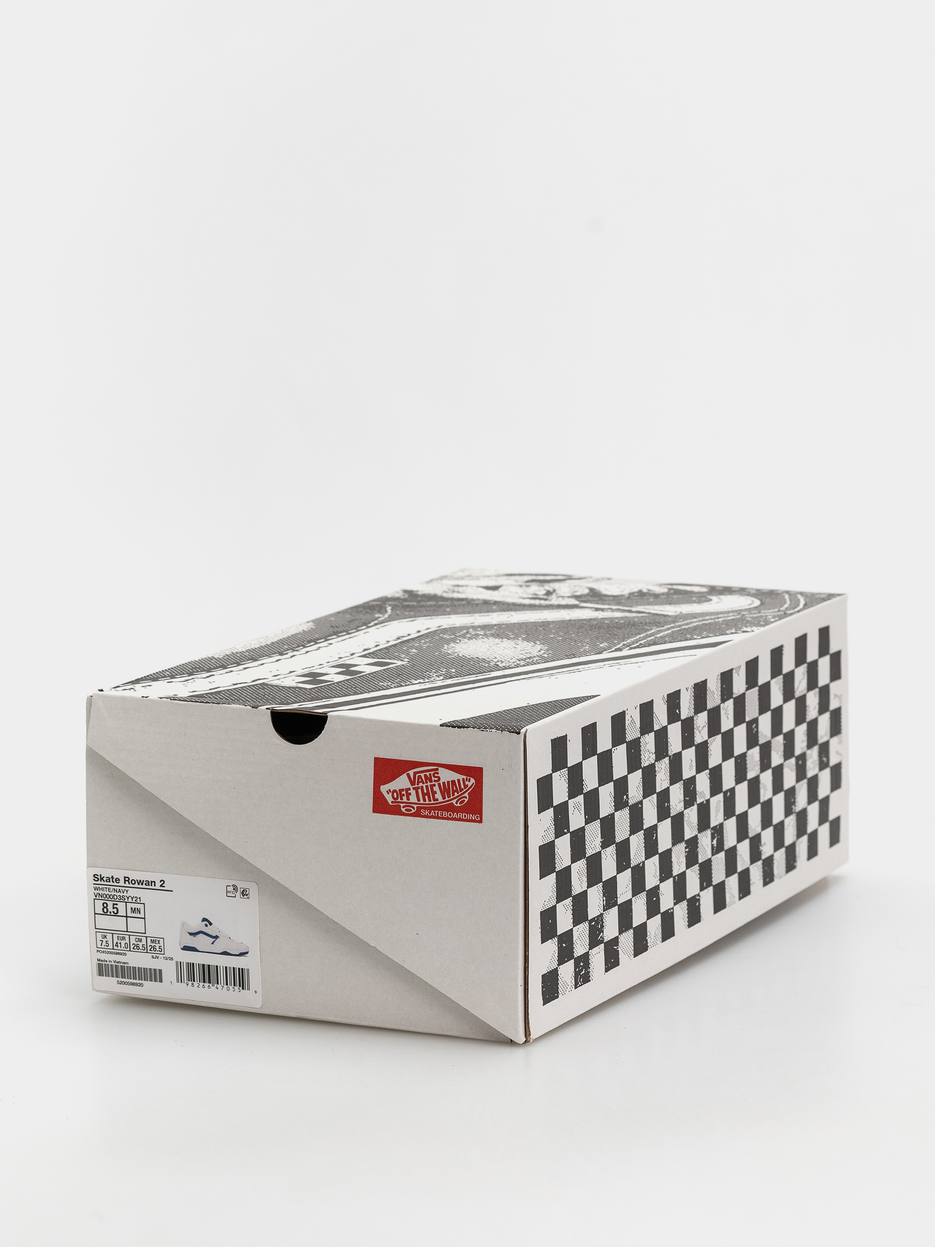 Buty Vans Skate Rowan 2 (white/navy)