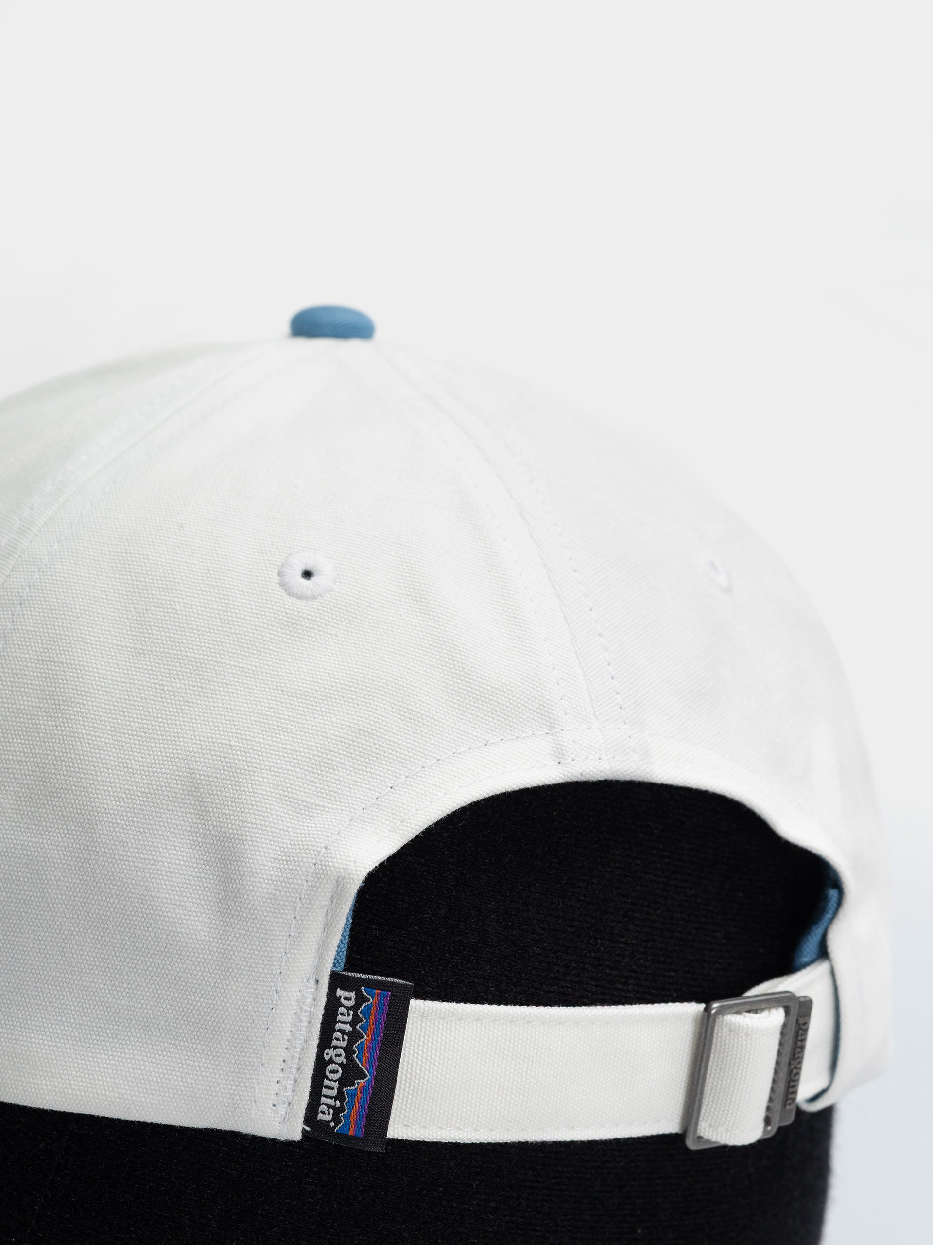 Czapka z daszkiem Patagonia P 6 Label Trad (birch white w/shore blue)