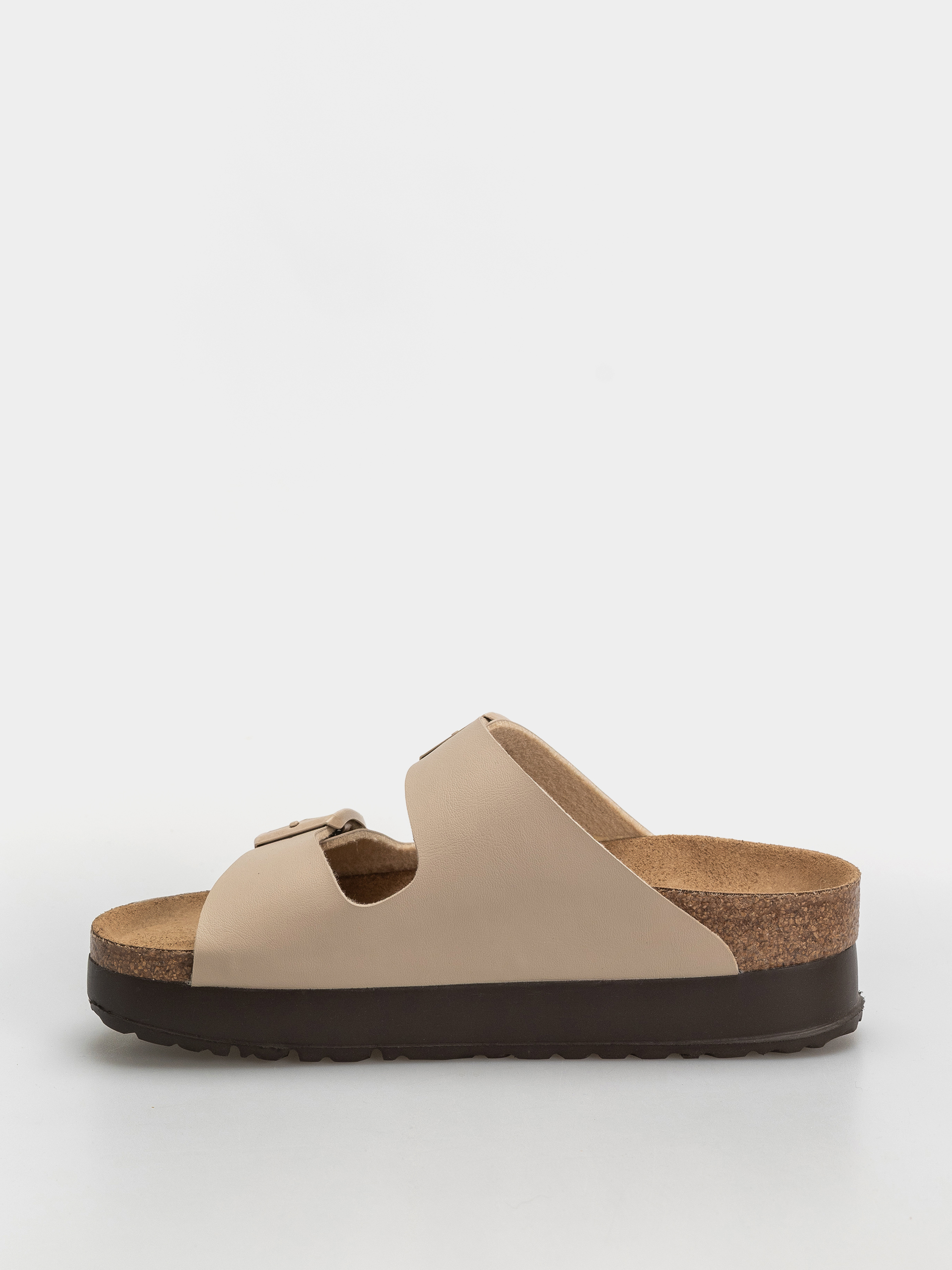 Klapki Birkenstock Arizona Flex Platform Birko Flor Narrow Wmn (sandcastle)