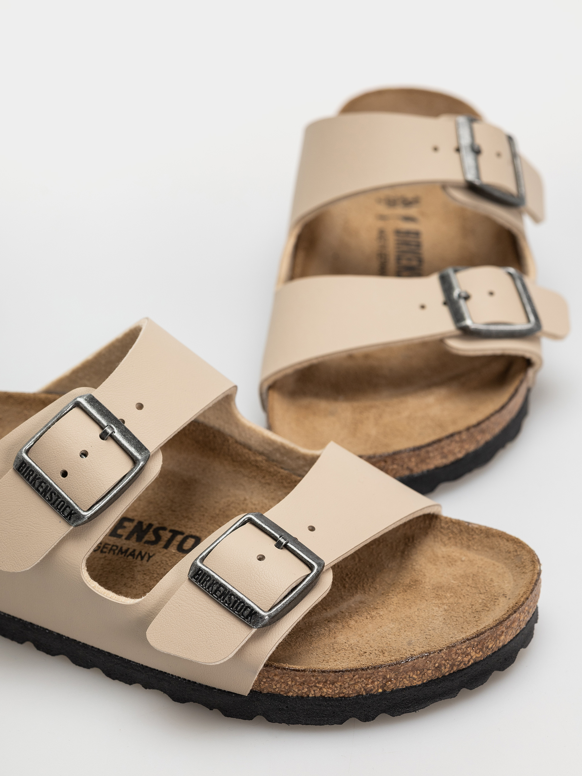 Klapki Birkenstock Arizona Birko Flor Narrow (sandcastle)
