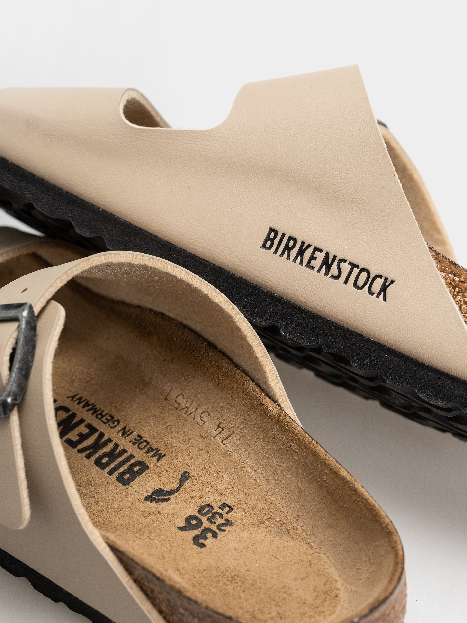 Klapki Birkenstock Arizona Birko Flor Narrow (sandcastle)