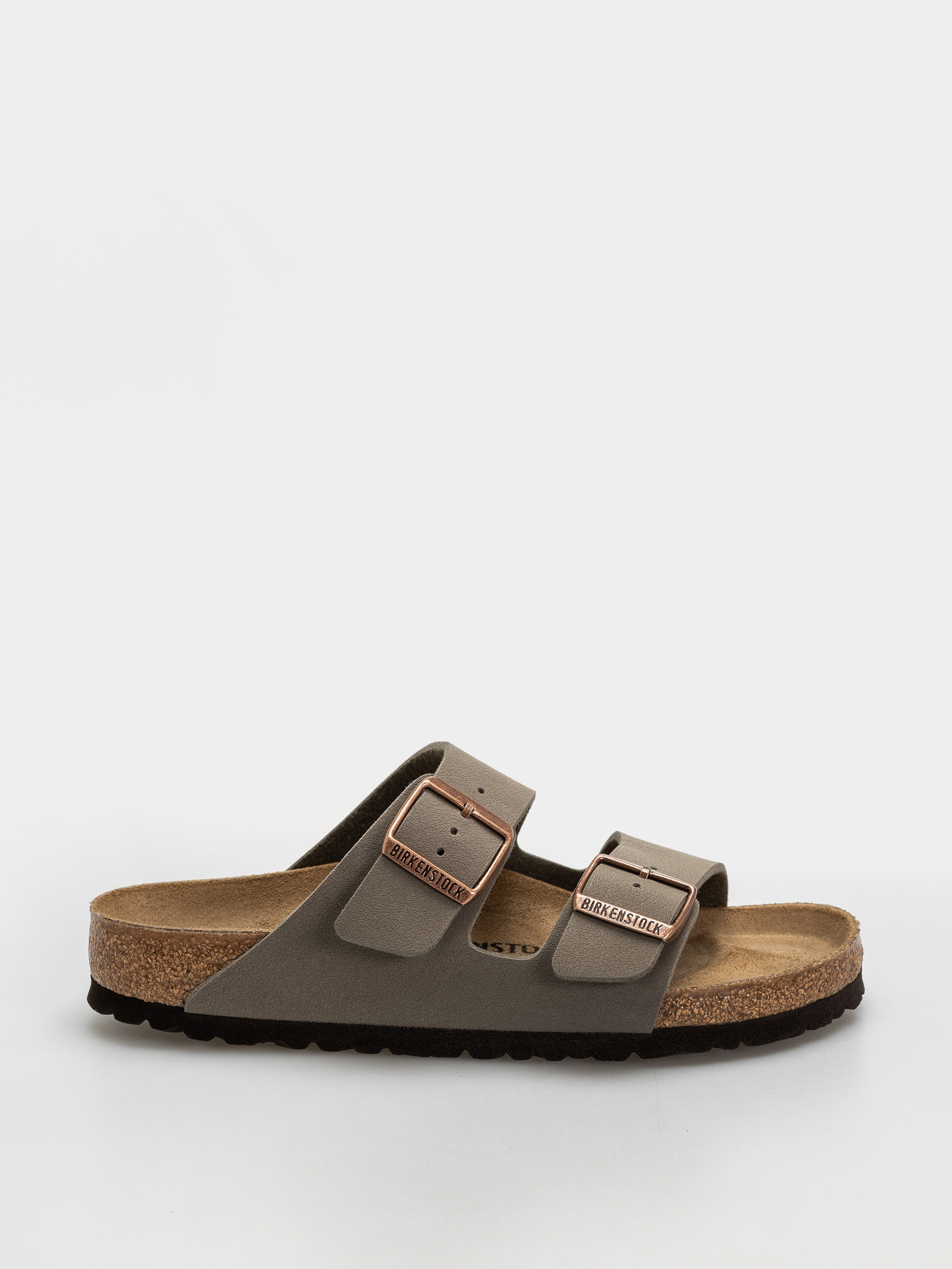 Klapki Birkenstock Arizona Birkibuc Regular (stone)