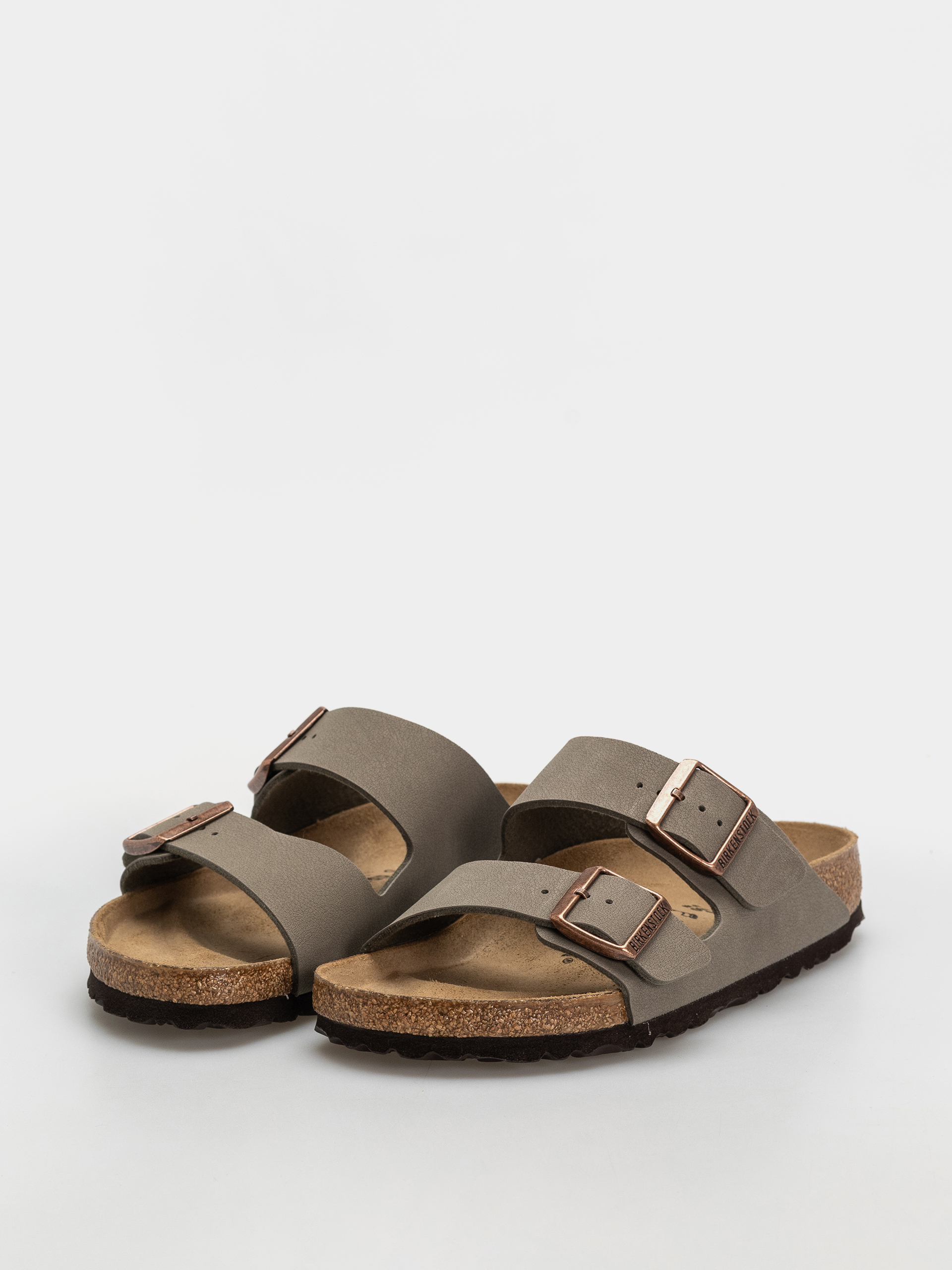 Klapki Birkenstock Arizona Birkibuc Regular (stone)