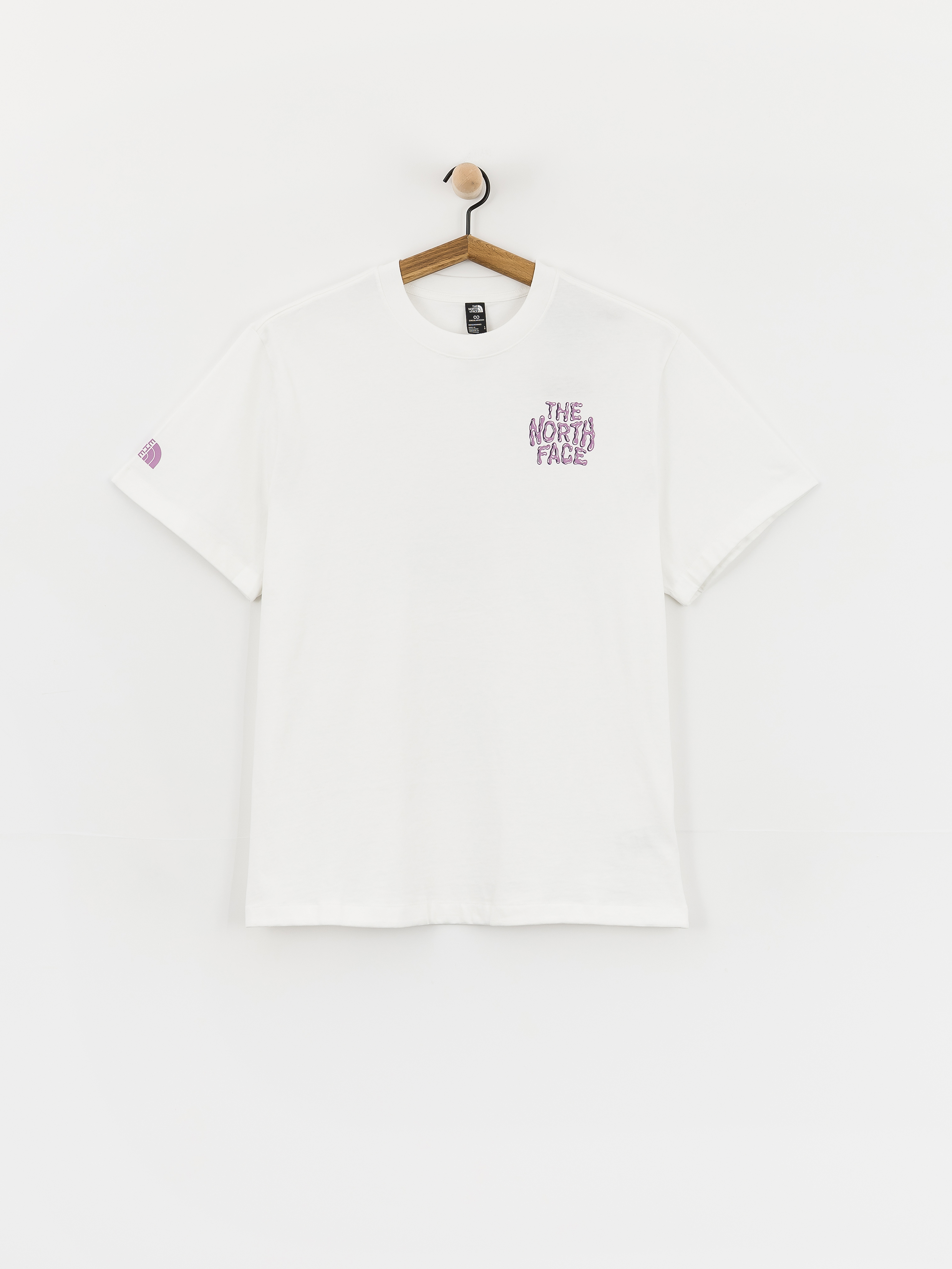 T-shirt The North Face Drip Logo Relaxed (tnf white)
