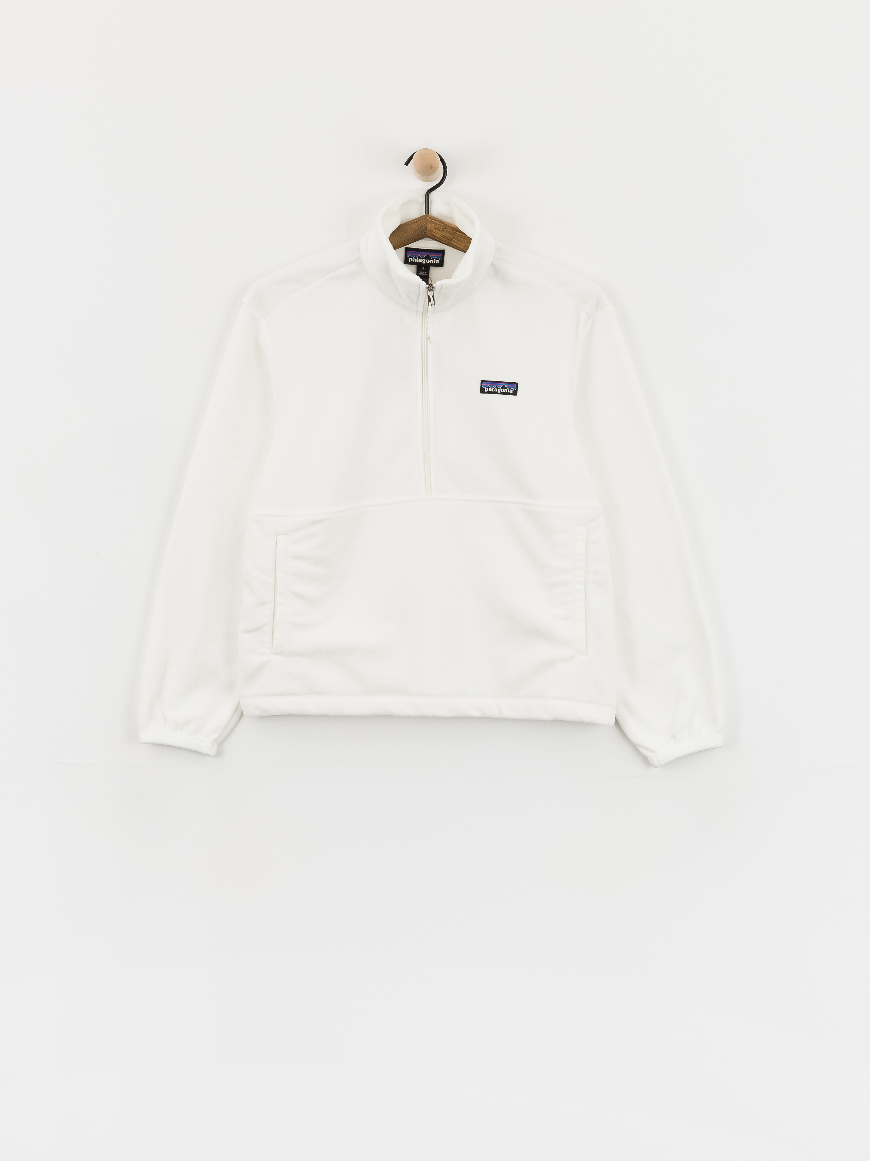 Polar Patagonia Micro D 1/2 Zip Wmn (birch white)
