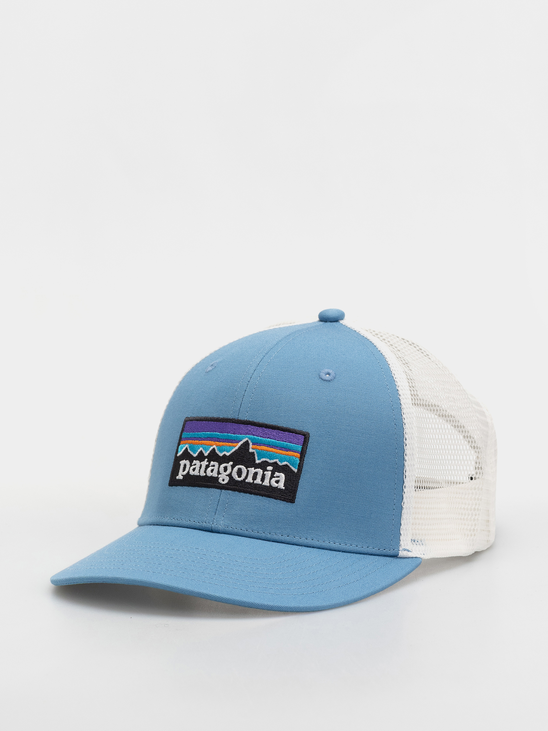 Czapka z daszkiem Patagonia P 6 Logo Trucker (shore blue)