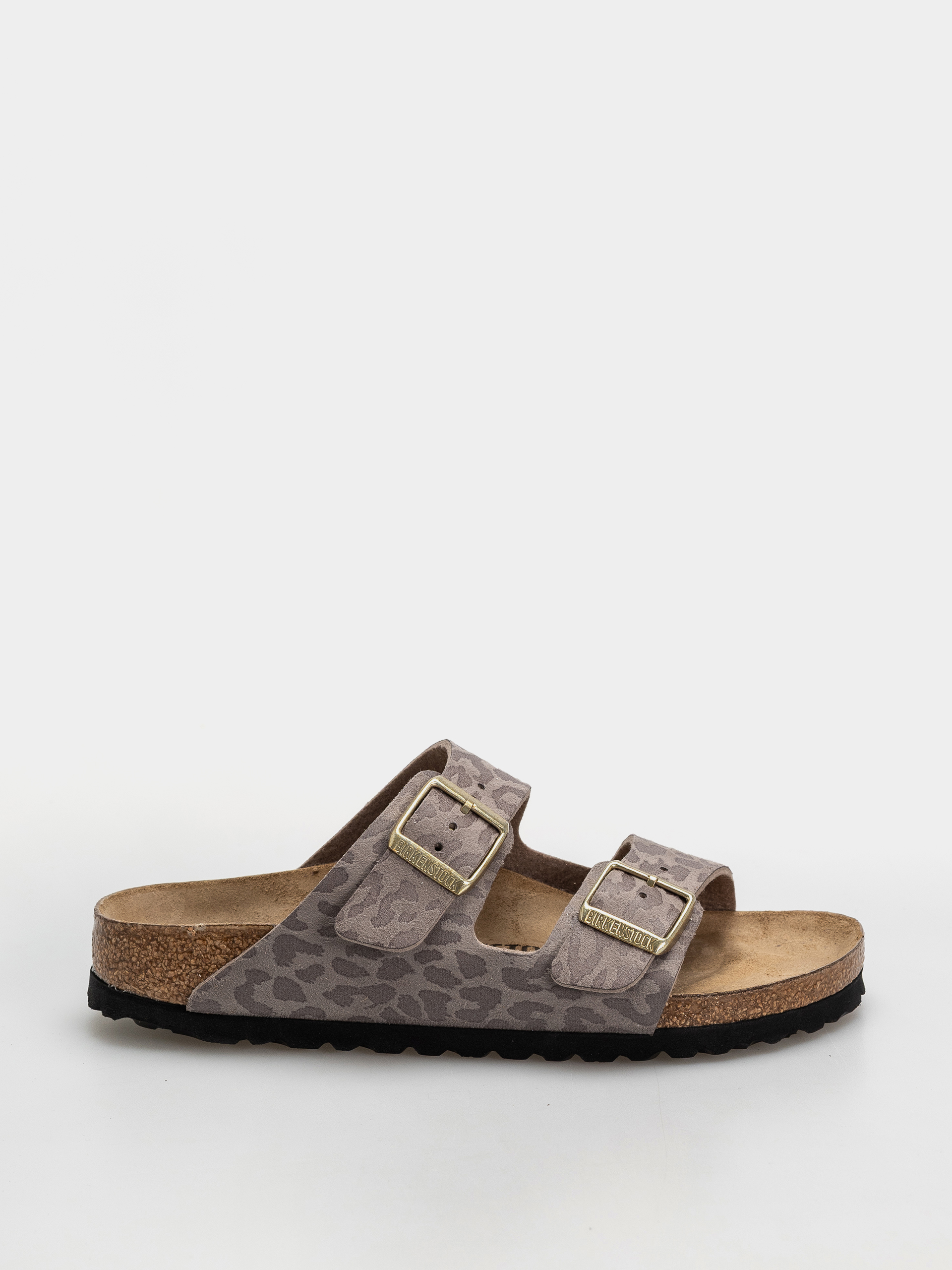 Klapki Birkenstock Arizona Synthetics Narrow Wmn (syn leo grey taupe)