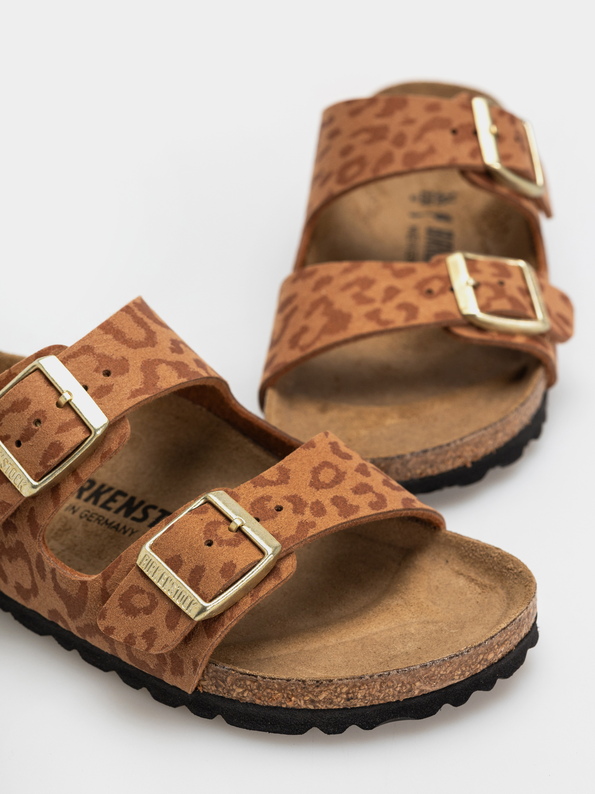 Klapki Birkenstock Arizona Synthetics Narrow Wmn (syn leo pecan)
