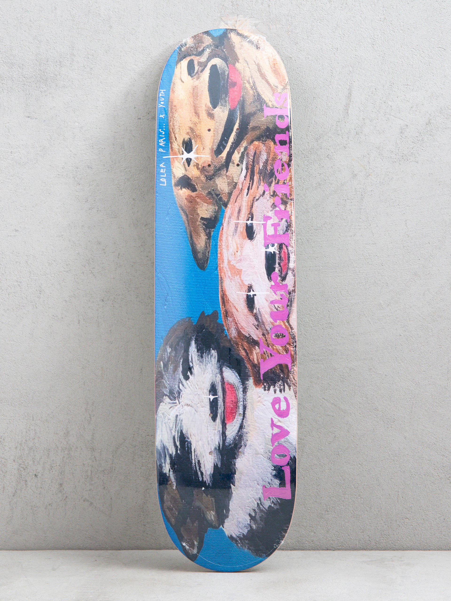 Deck Youth Skateboards Love Your Friends By Loler