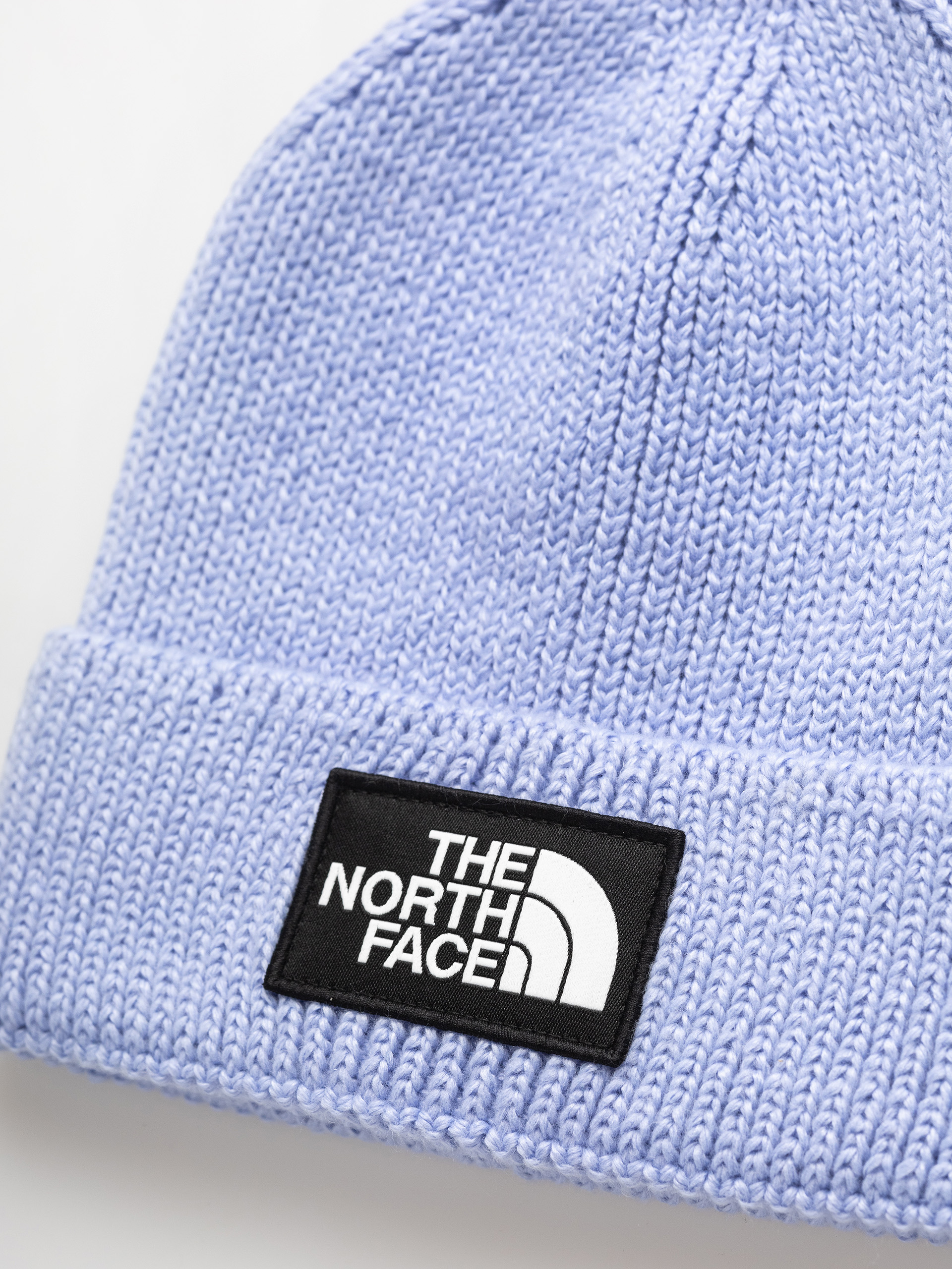 Czapka zimowa The North Face Tnf Logo Box Cuffed (periwinkle glow)
