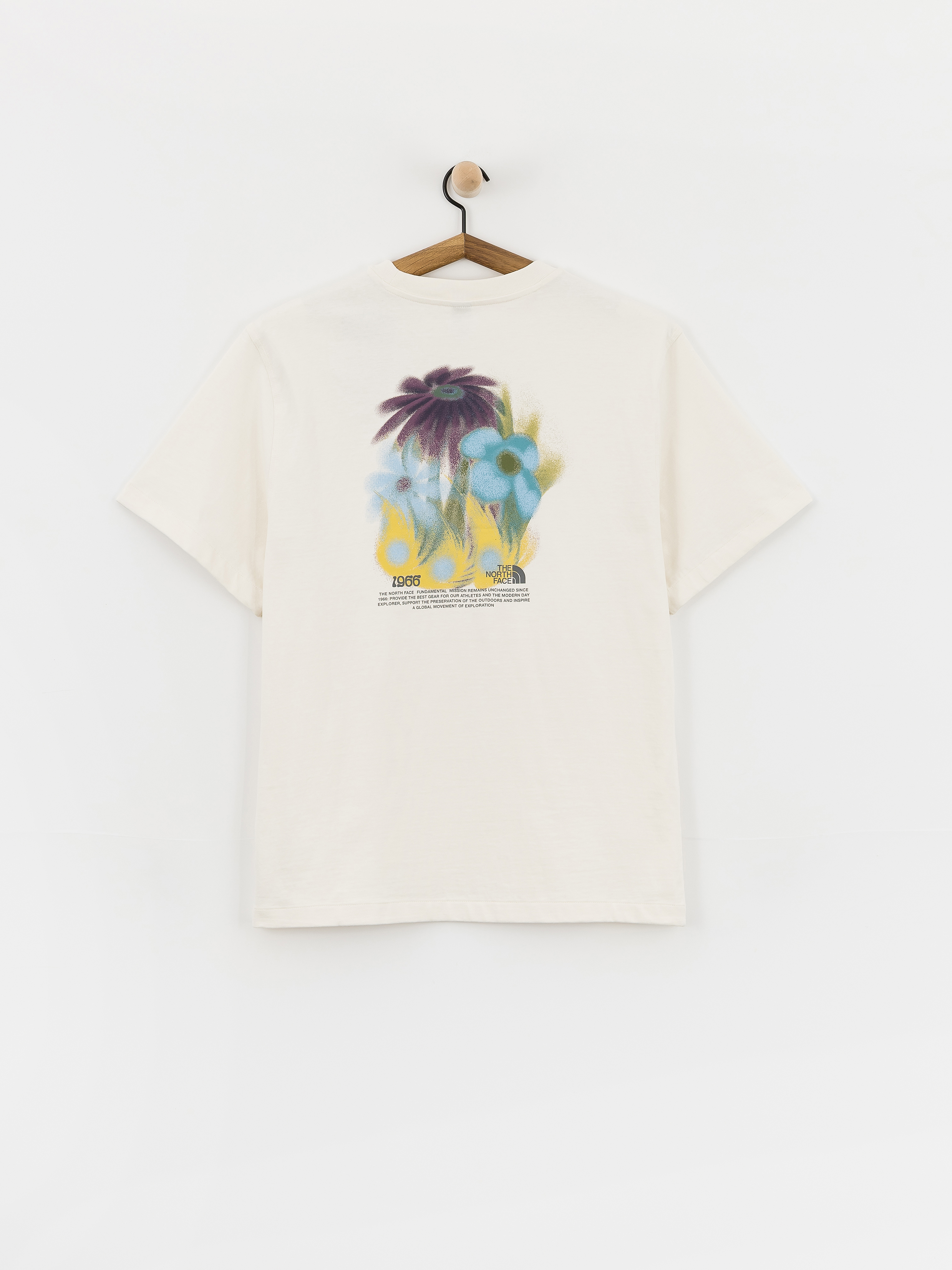 T-shirt The North Face Flora Relaxed (white dune)