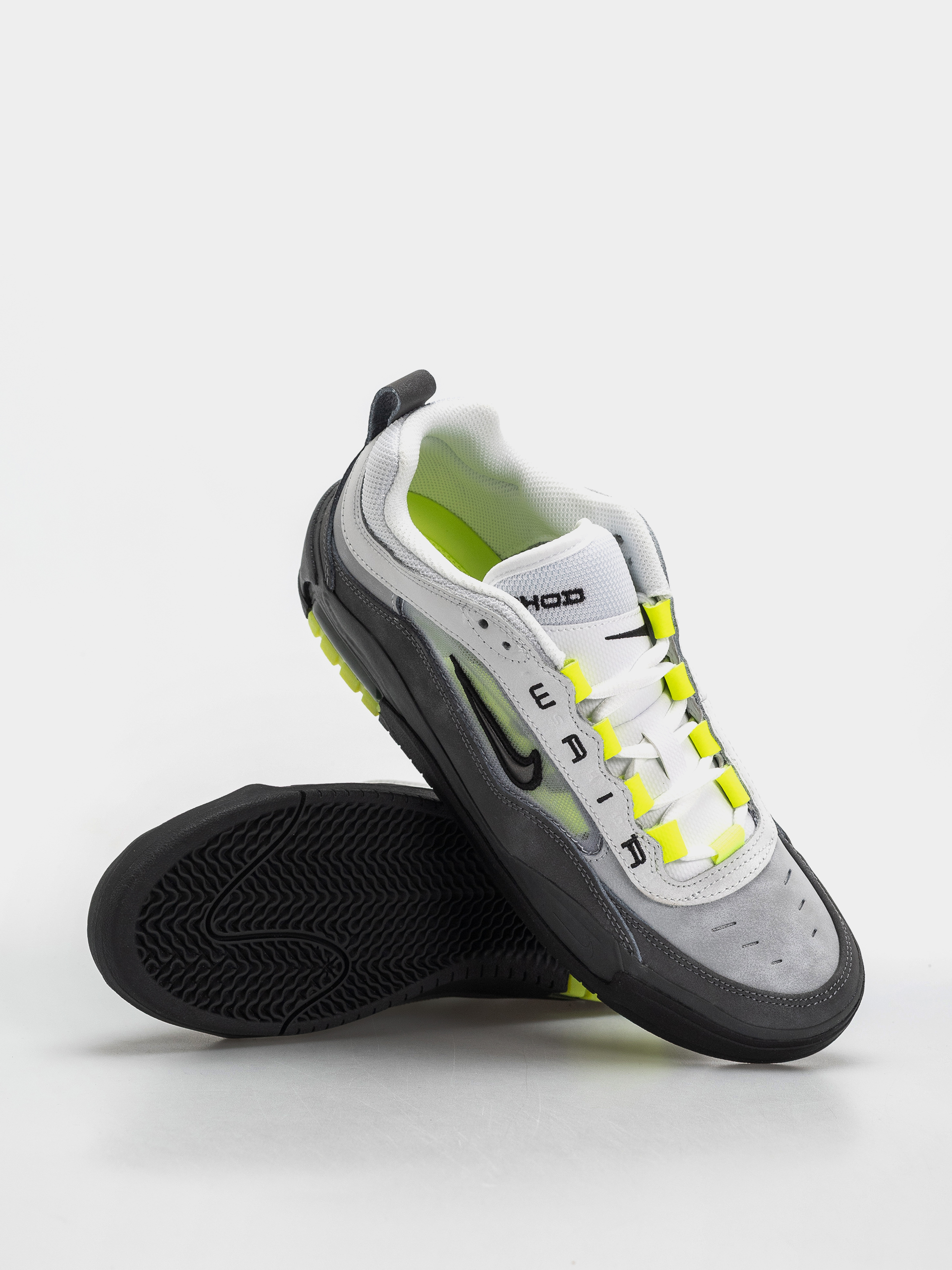 Buty Nike SB Air Max Ishod (black/neon yellow anthracite lt graphite)