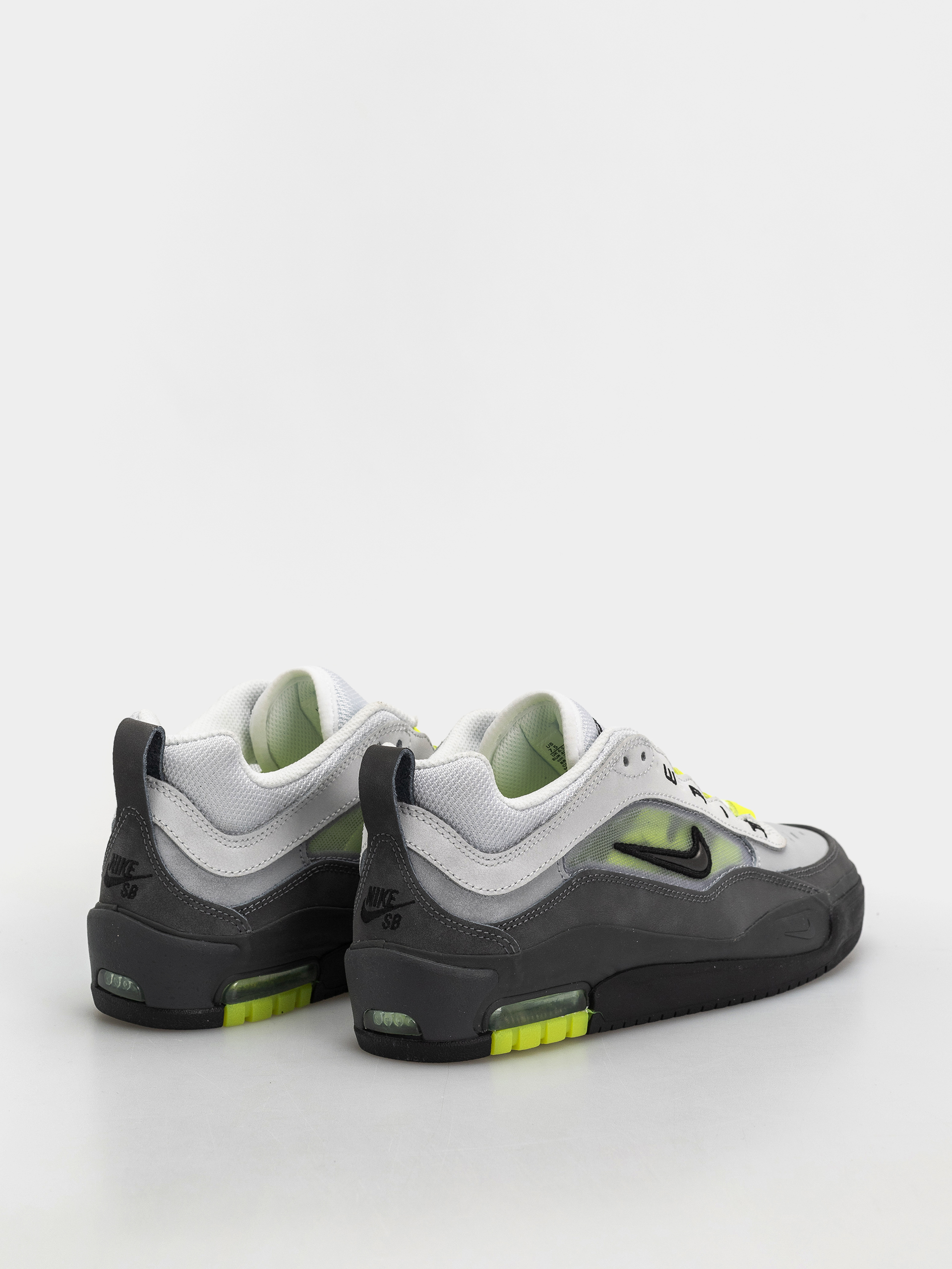 Buty Nike SB Air Max Ishod (black/neon yellow anthracite lt graphite)