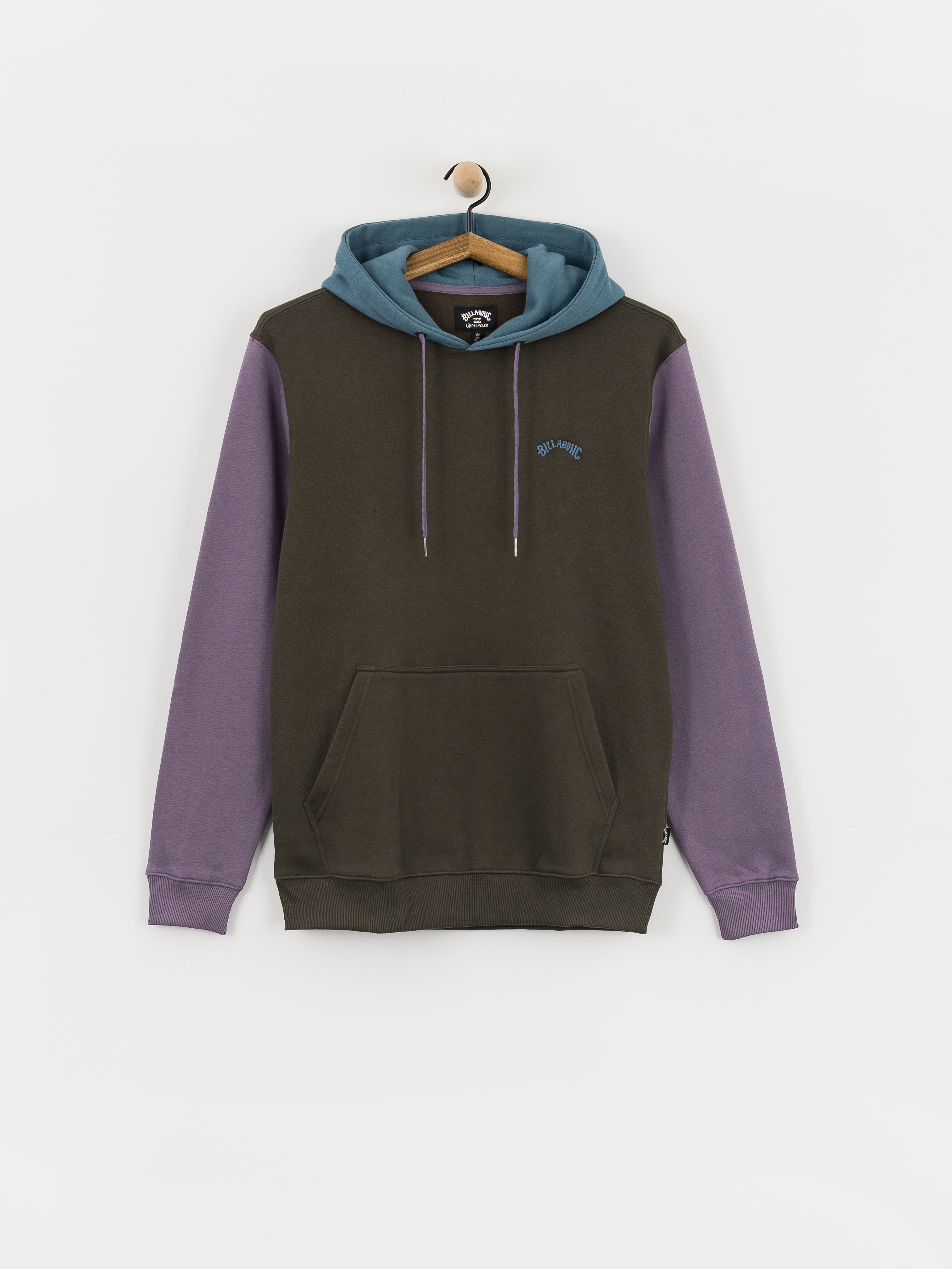 Bluza z kapturem Billabong Arch Block HD (dusty grape)