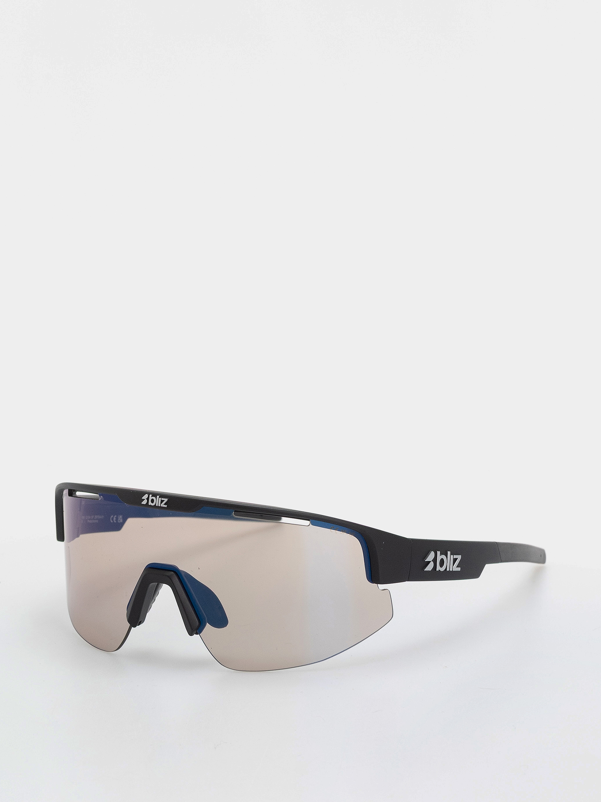 Okulary przeciwsu0142oneczne Bliz Matrix (matt black/nano optics photochromic brown w blue multi)