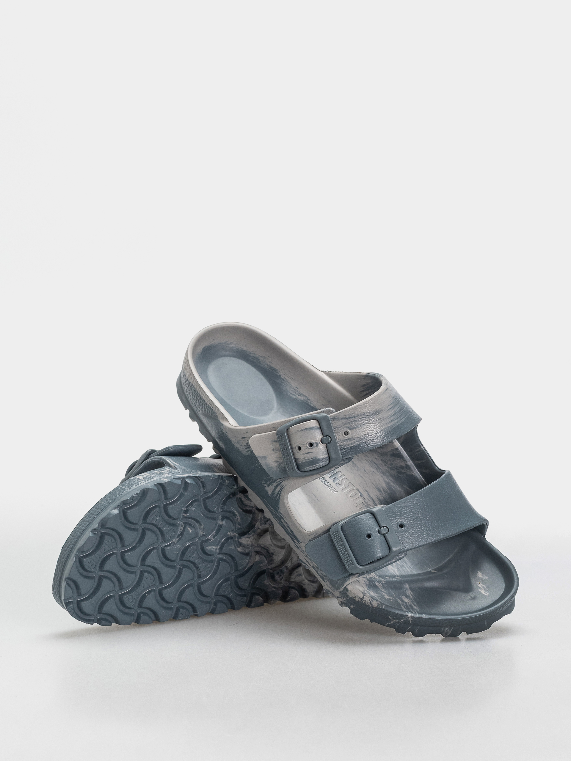 Klapki Birkenstock Arizona Essentials EVA Narrow (basalt gray/stone coin multi)