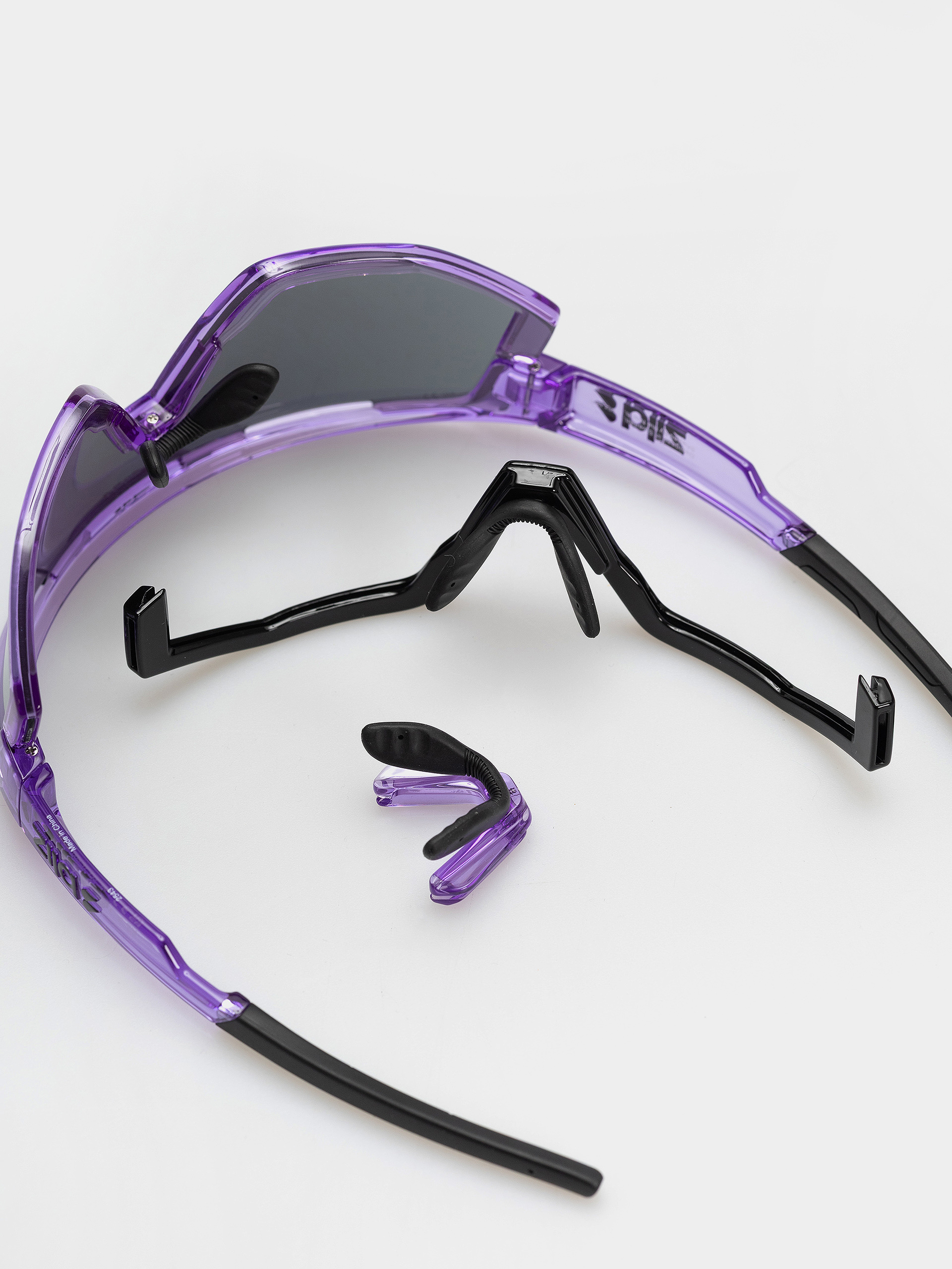 Okulary przeciwsłoneczne Bliz Matrix (transparant purple/smoke w purple multi)