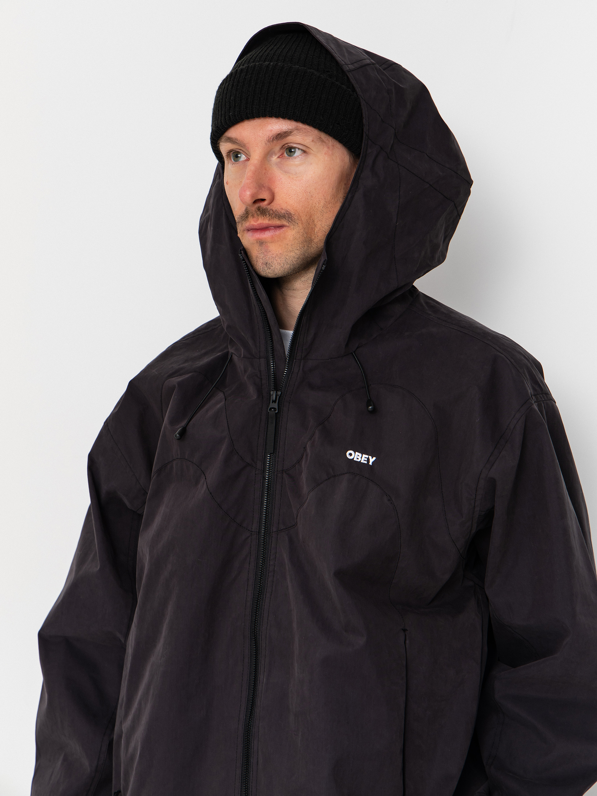 Kurtka OBEY Sota Shell (black)