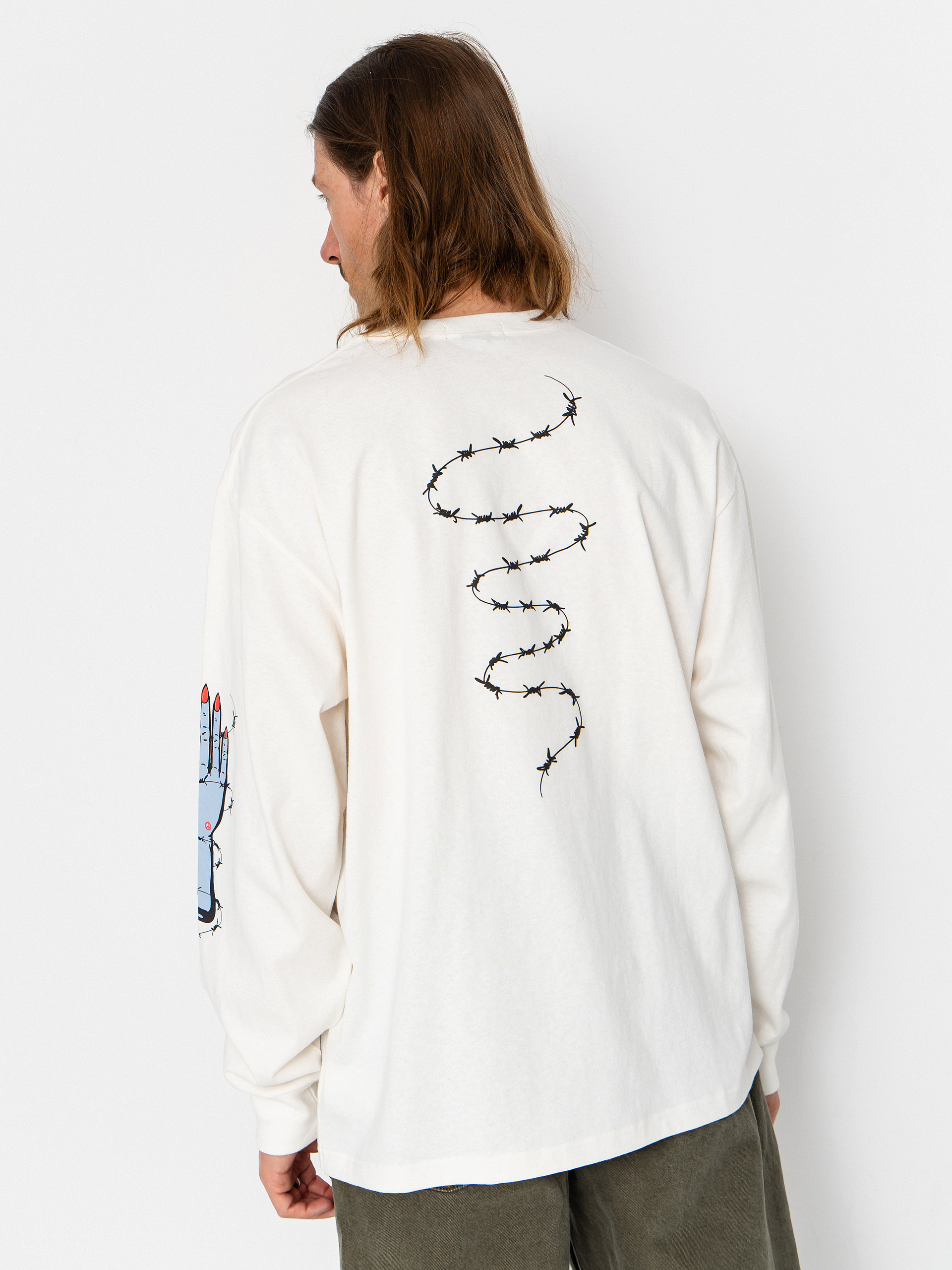 Longsleeve Vans Lx Dayana Zombie Hand (egret)