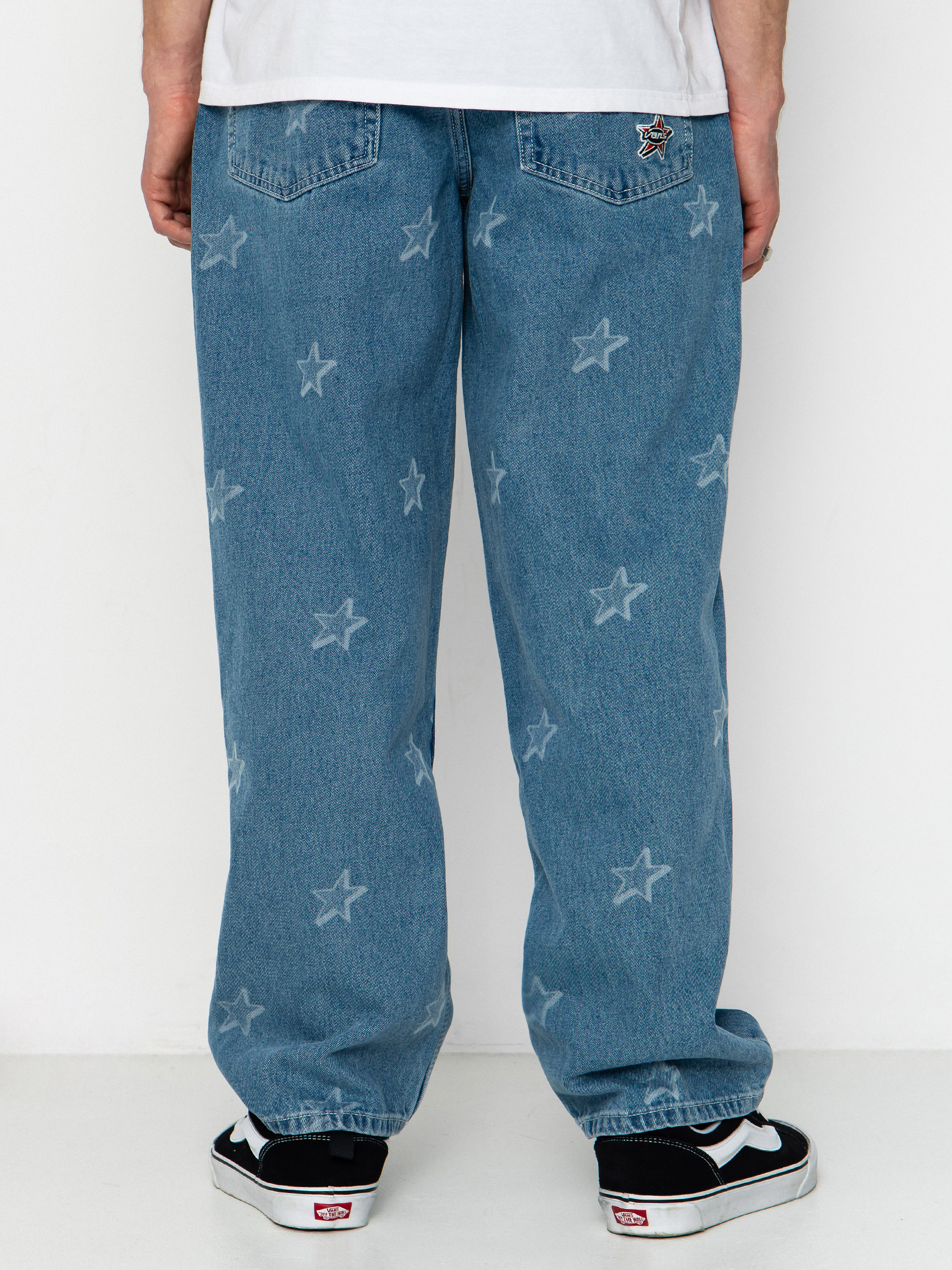 Spodnie Vans Check 5 Baggy Denim (stonewash/blue)