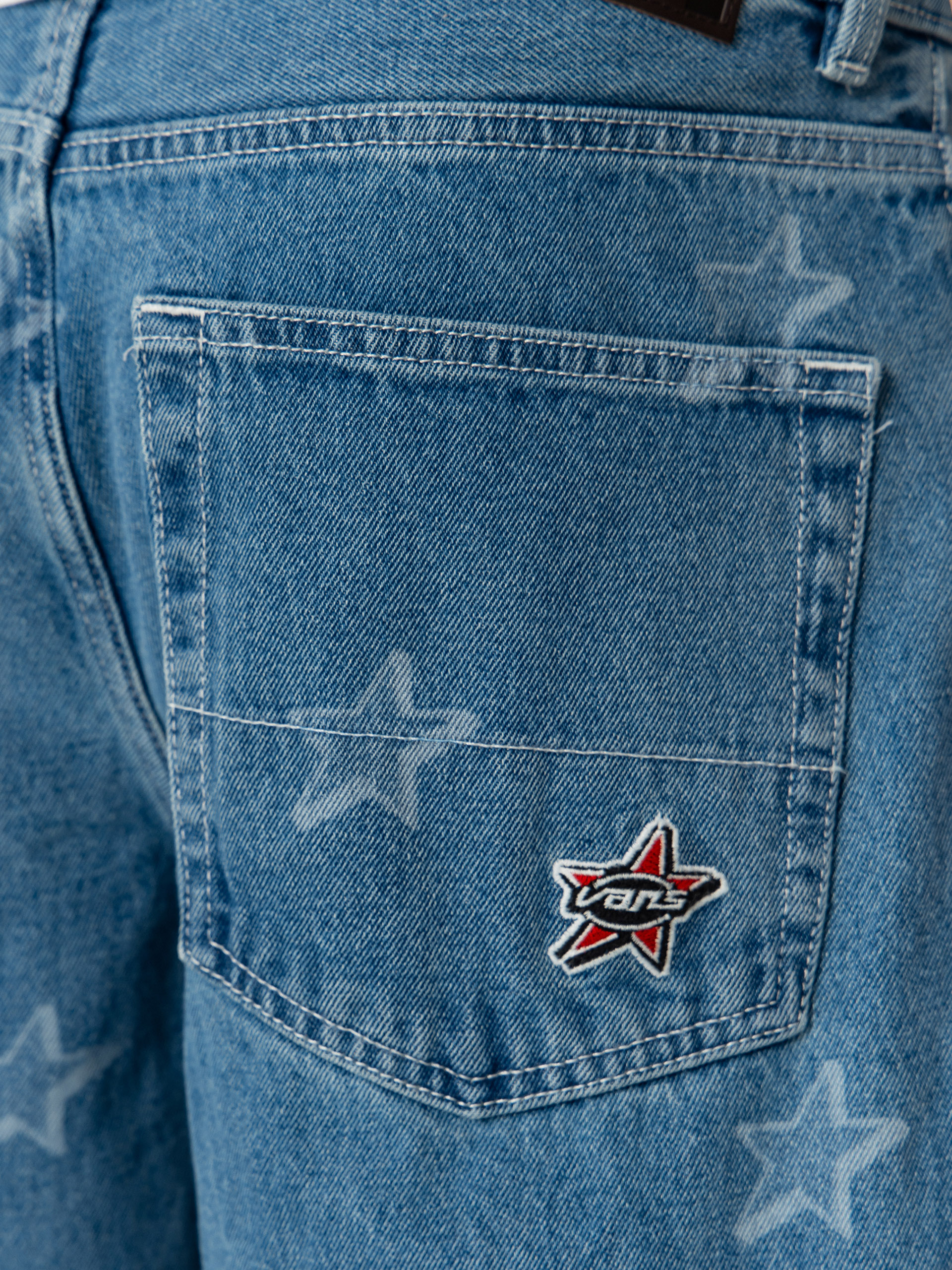 Spodnie Vans Check 5 Baggy Denim (stonewash/blue)