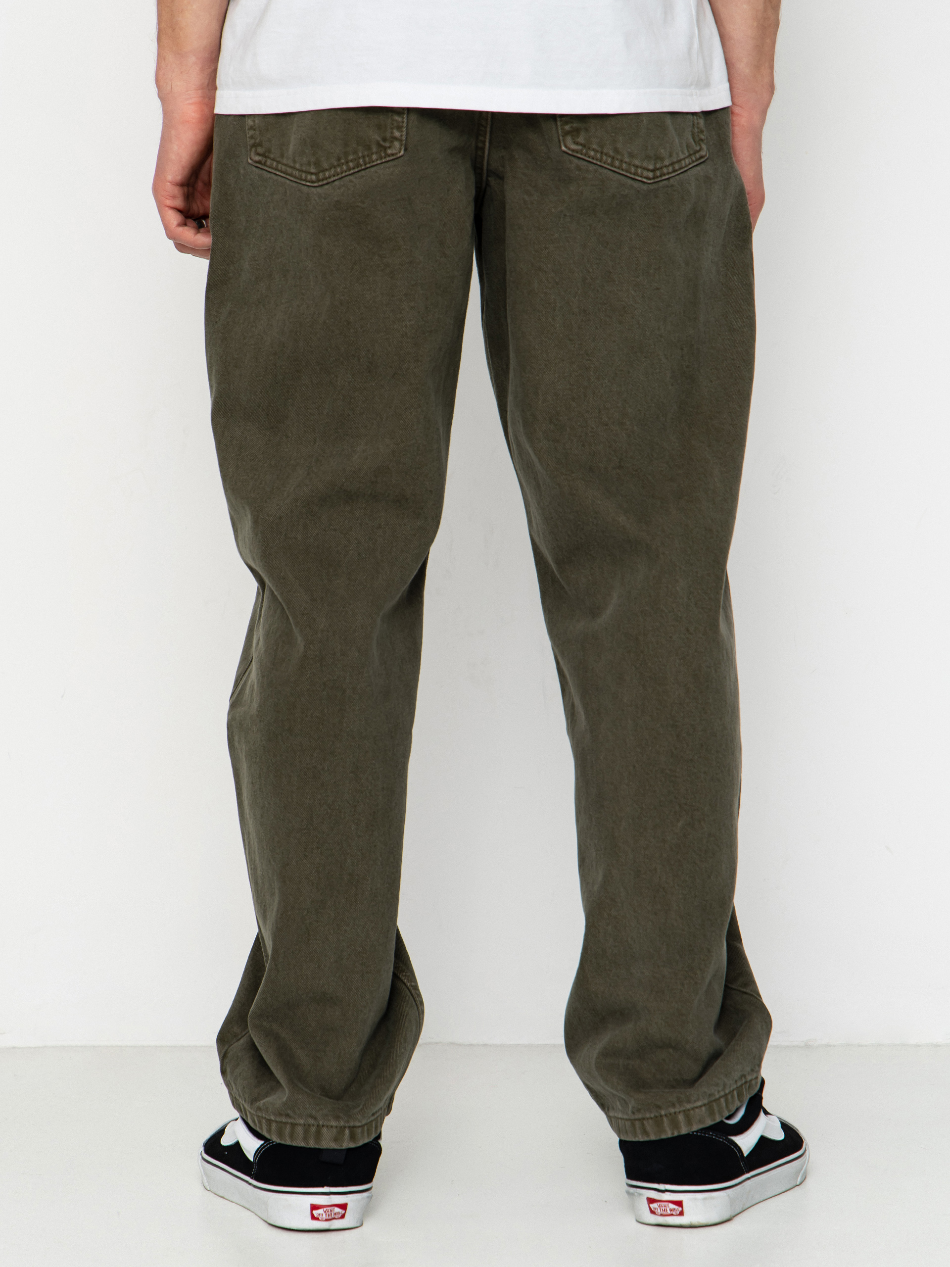 Spodnie Vans Check 5 Loose Denim (mossy olive)