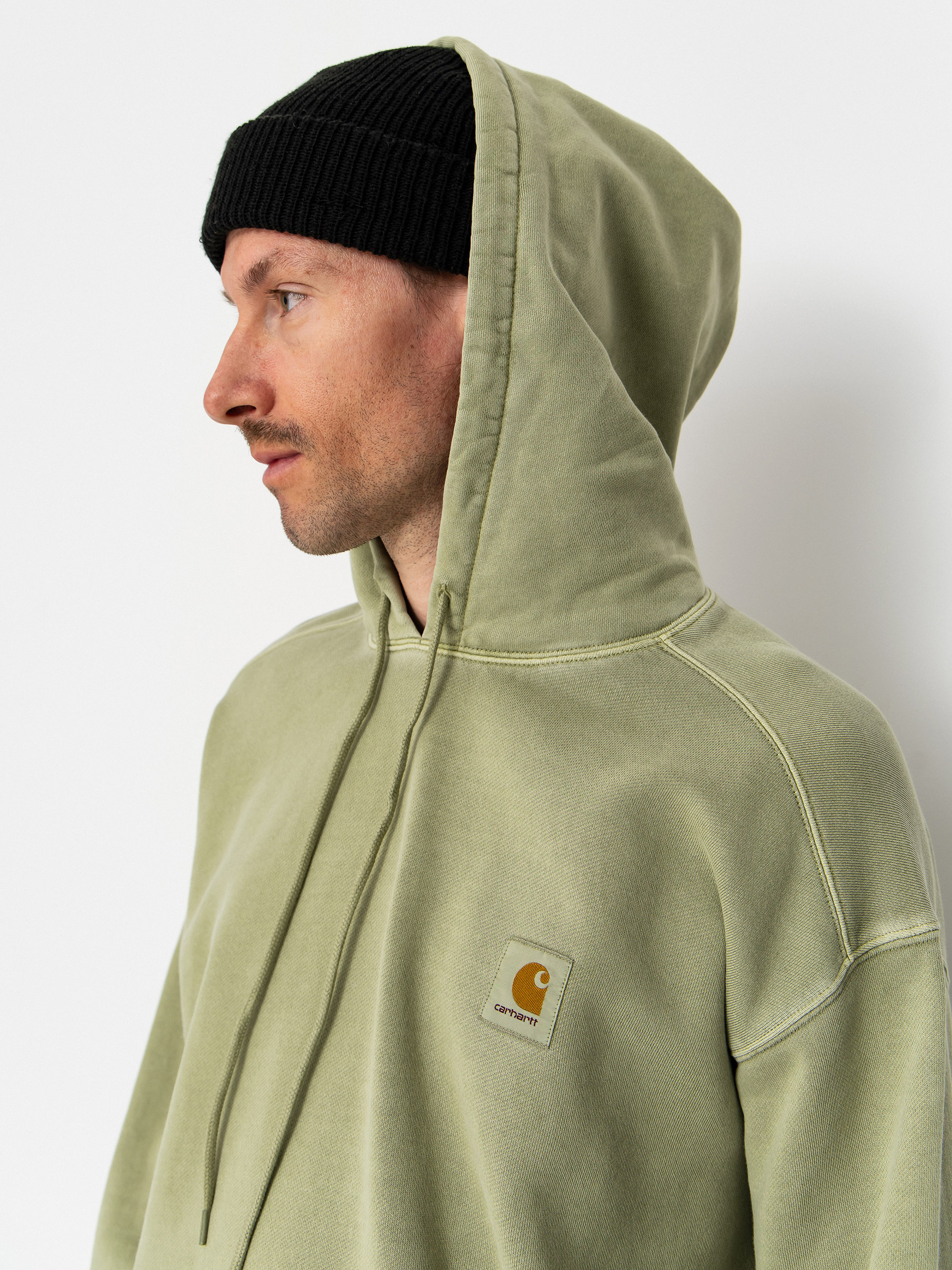 Bluza z kapturem Carhartt WIP Nelson HD (gentle green)