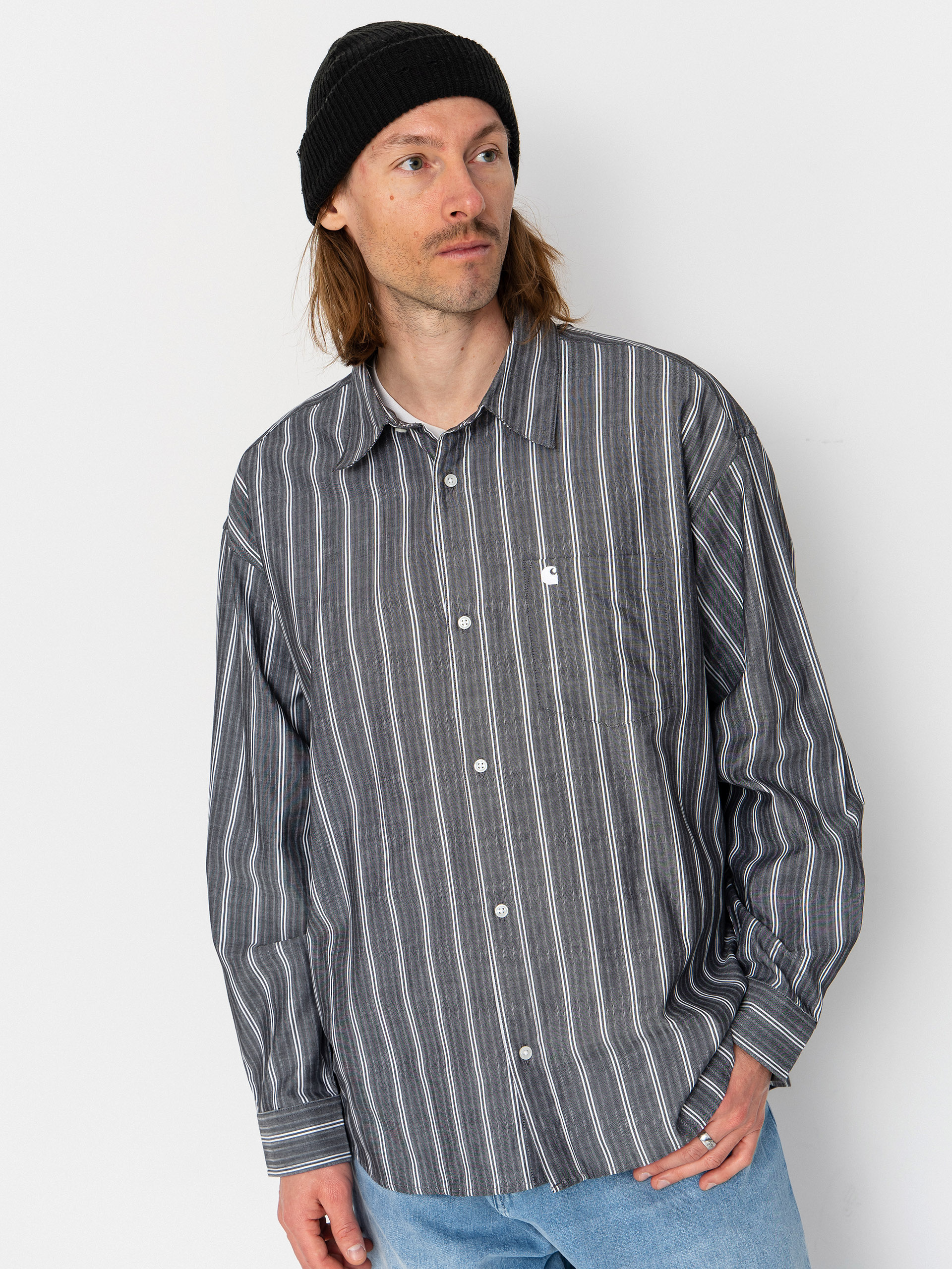 Koszula Carhartt WIP Beale (beale stripe/black/white)