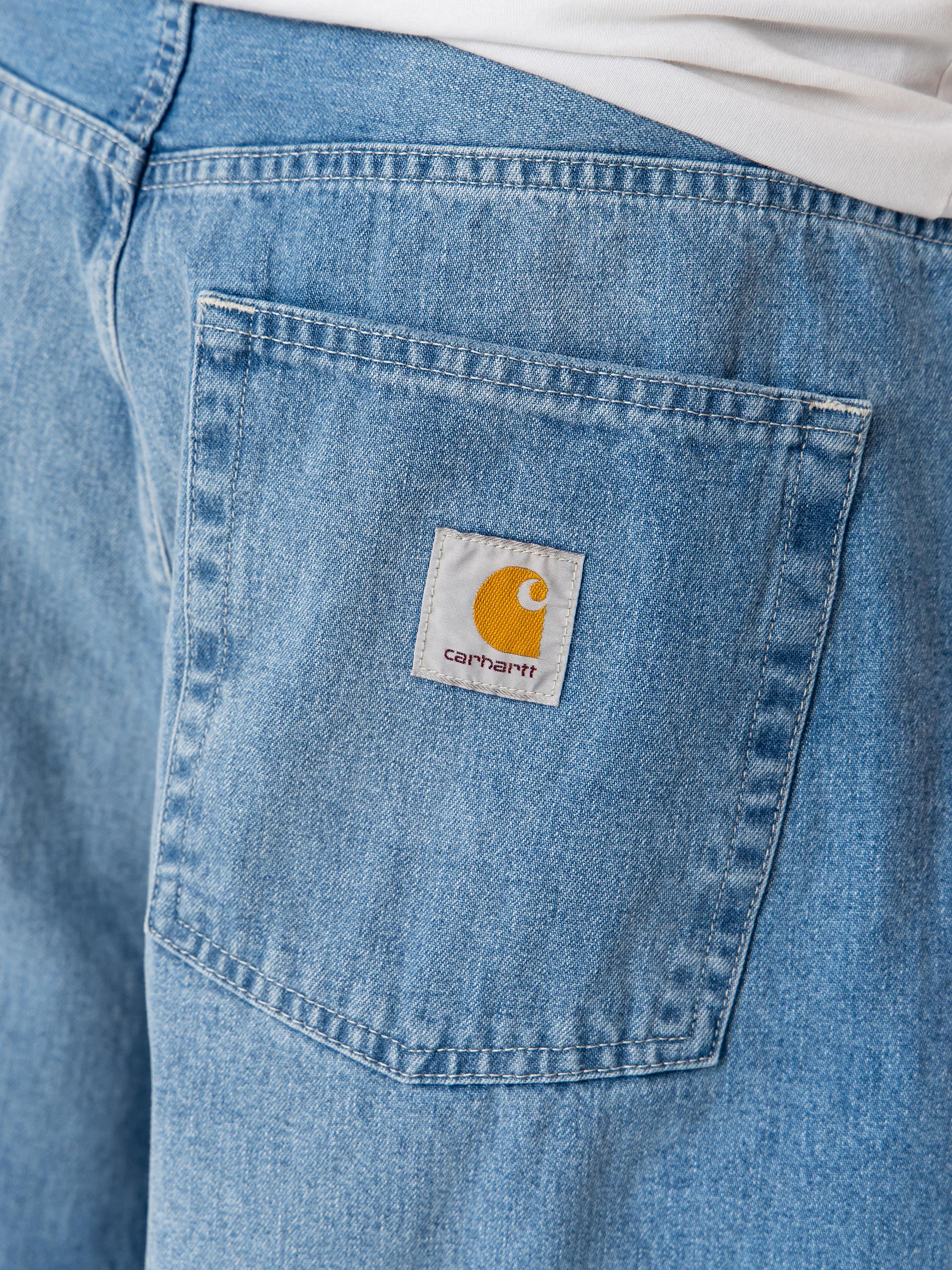 Spodnie Carhartt WIP Brandon (blue light true washed)