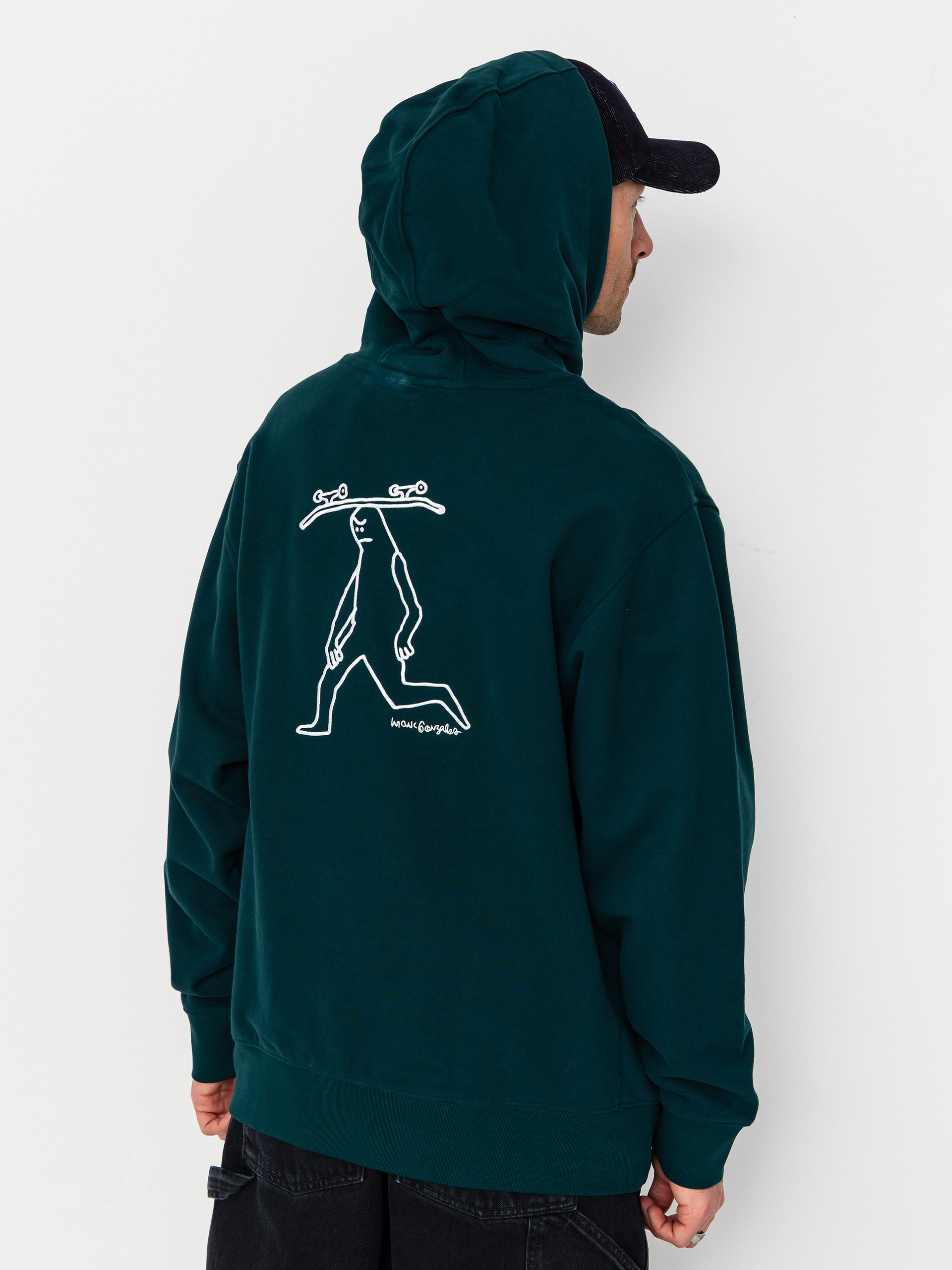 Bluza z kapturem adidas Gonz Head HD (aurivy/black)