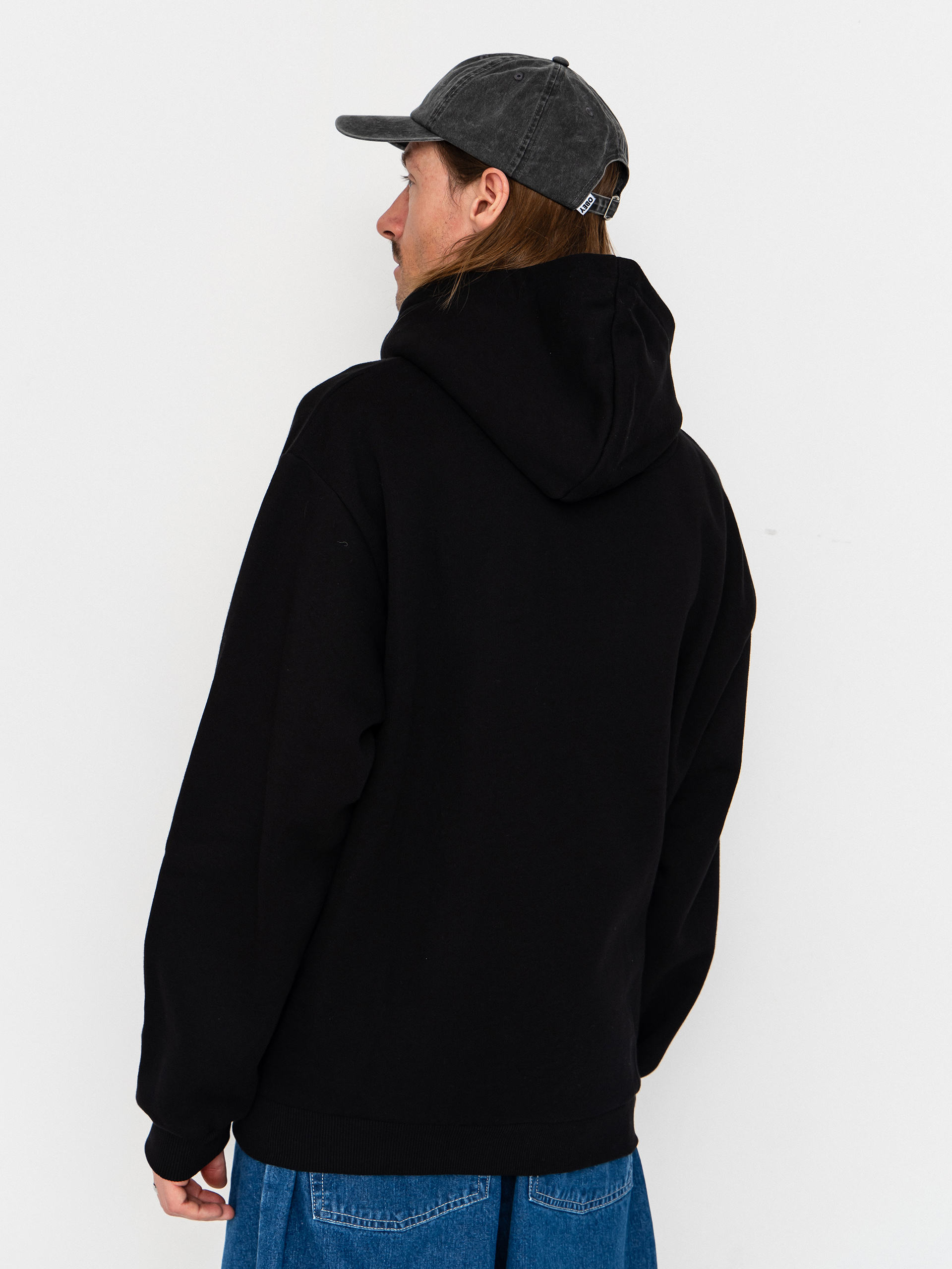 Bluza z kapturem Karl Kani Chest Signature Essential ZHD (dark grey)