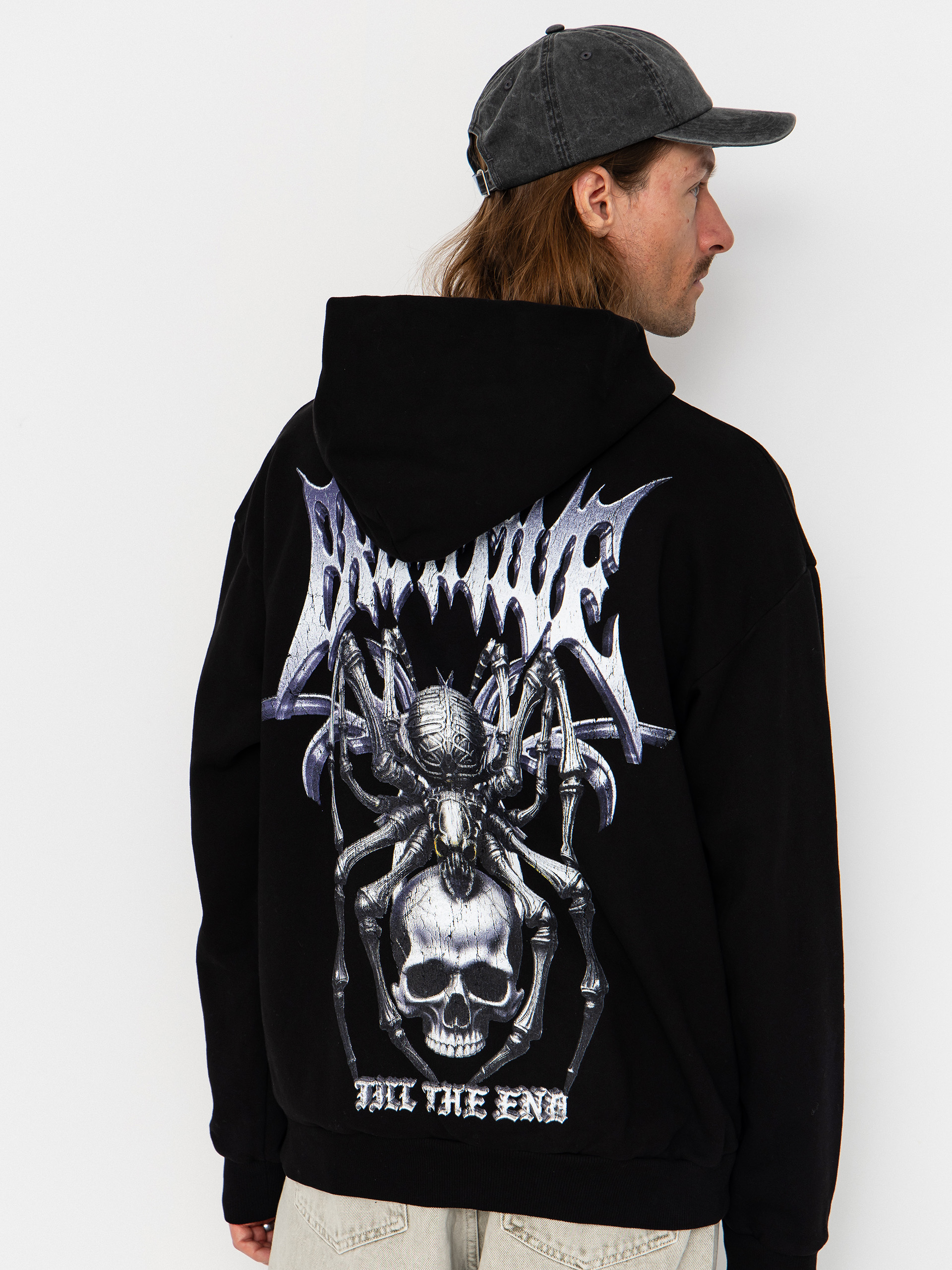 Bluza z kapturem Primitive Creeper HD (black)