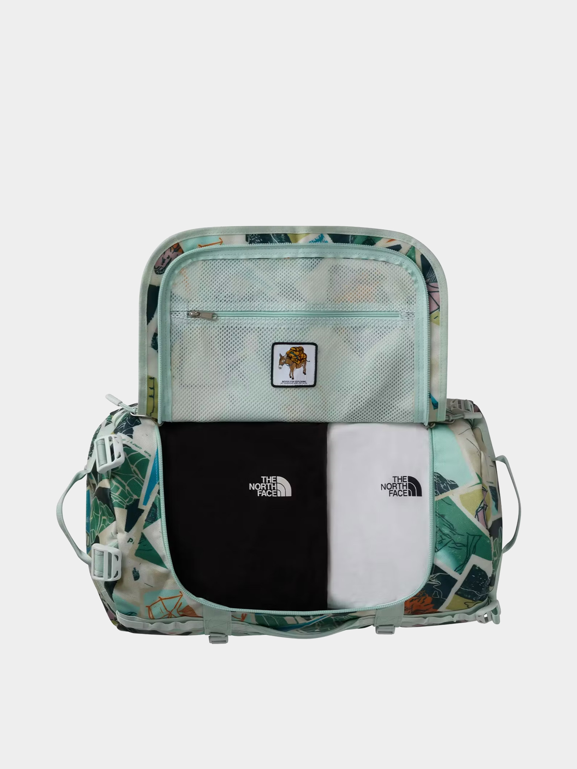 Torba The North Face Base Camp Duffel S (opal frost tnf)